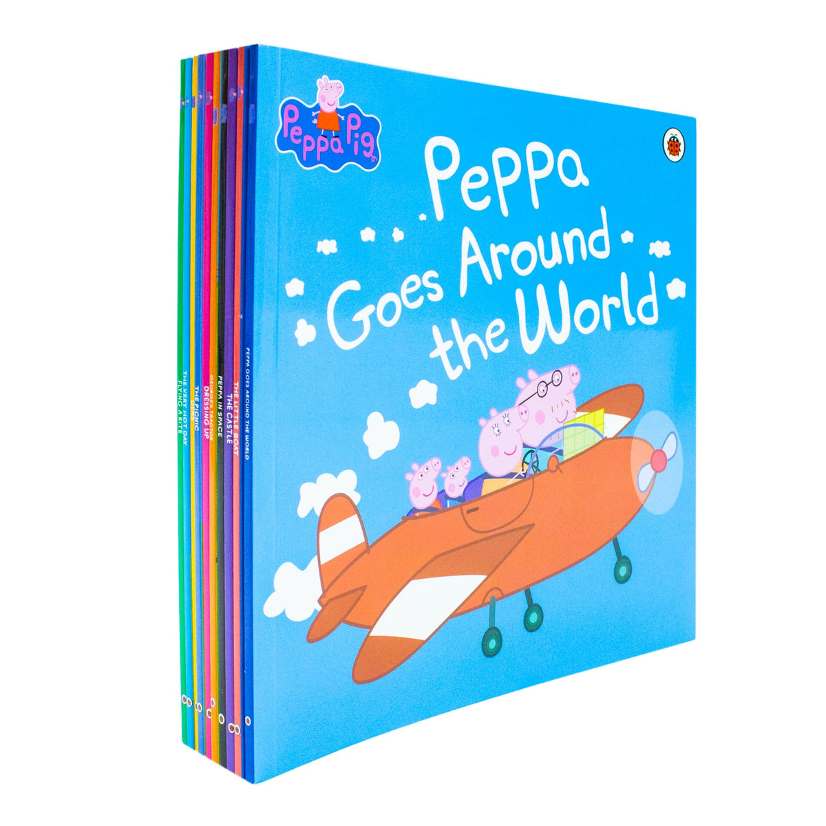 Peppa Pig Series 10 books Children's Picture book Set Collection By Ladybird- Paperback