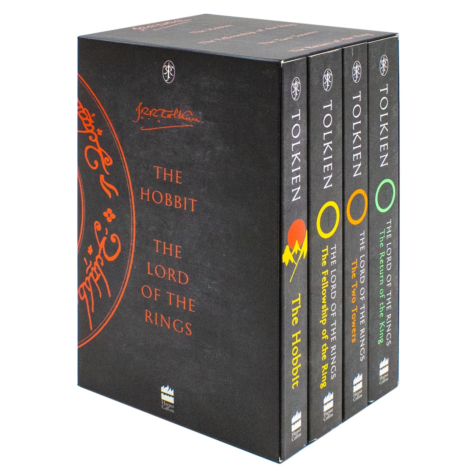 The Hobbit & The Lord of the Rings 4-Book Box Set by J.R.R. Tolkien – An Epic Fantasy Collection of Classic Tales, Magic & Adventure in Middle-Earth