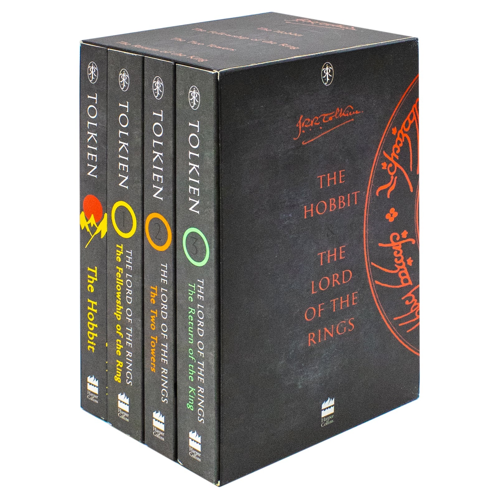 The Hobbit & The Lord of the Rings 4-Book Box Set by J.R.R. Tolkien – An Epic Fantasy Collection of Classic Tales, Magic & Adventure in Middle-Earth