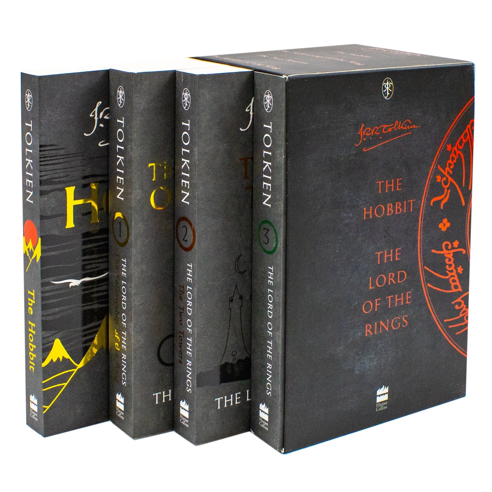 The Hobbit & The Lord of the Rings 4-Book Box Set by J.R.R. Tolkien – An Epic Fantasy Collection of Classic Tales, Magic & Adventure in Middle-Earth