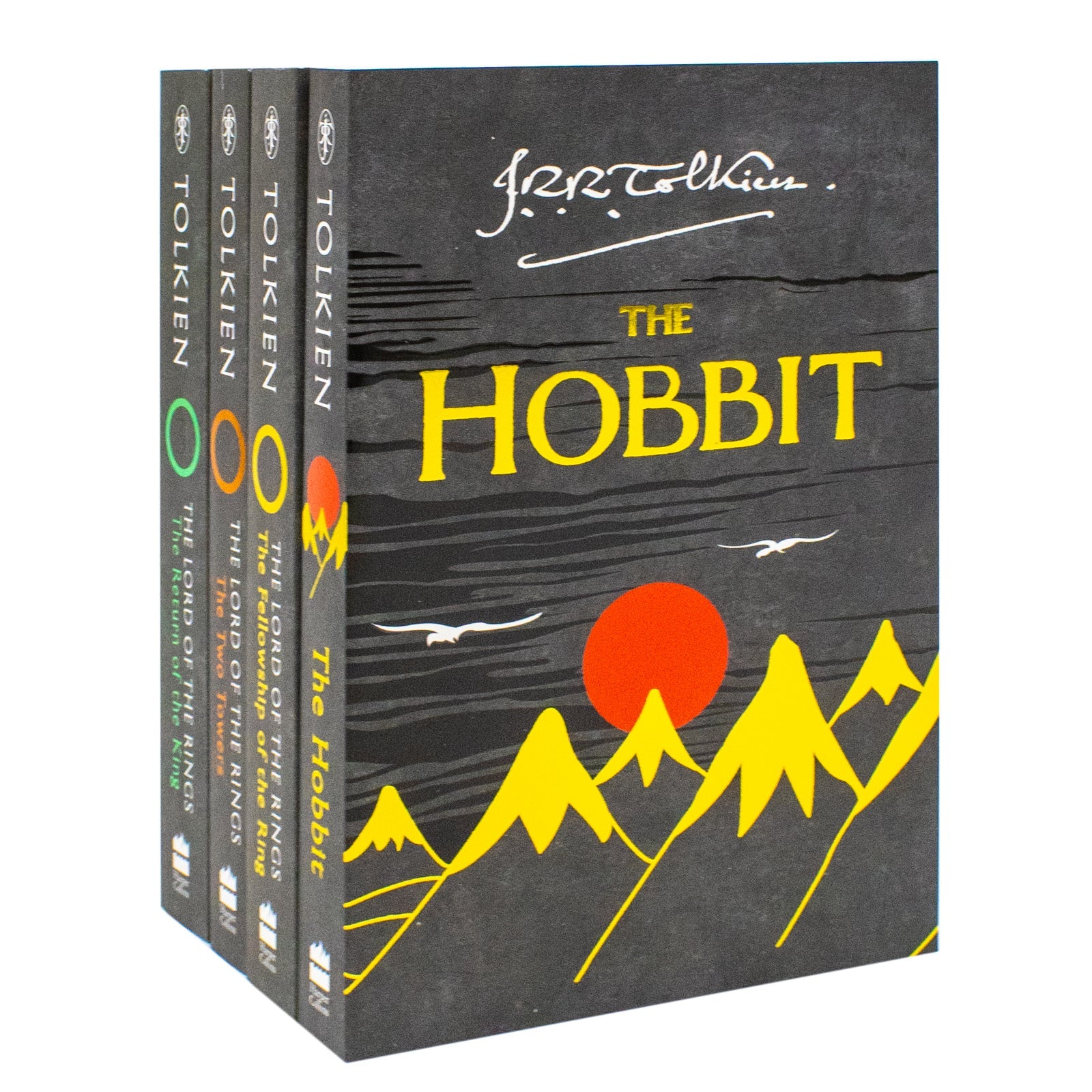 The Hobbit & The Lord of the Rings 4-Book Box Set by J.R.R. Tolkien – An Epic Fantasy Collection of Classic Tales, Magic & Adventure in Middle-Earth