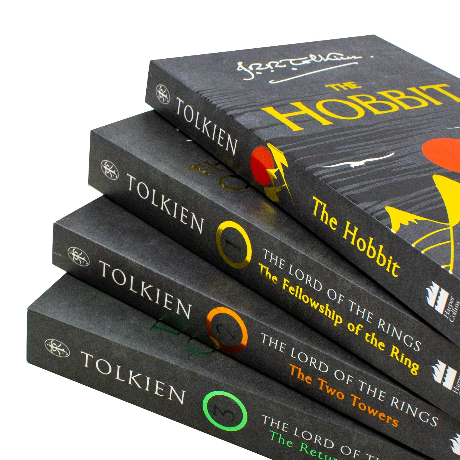 The Hobbit & The Lord of the Rings 4-Book Box Set by J.R.R. Tolkien – An Epic Fantasy Collection of Classic Tales, Magic & Adventure in Middle-Earth