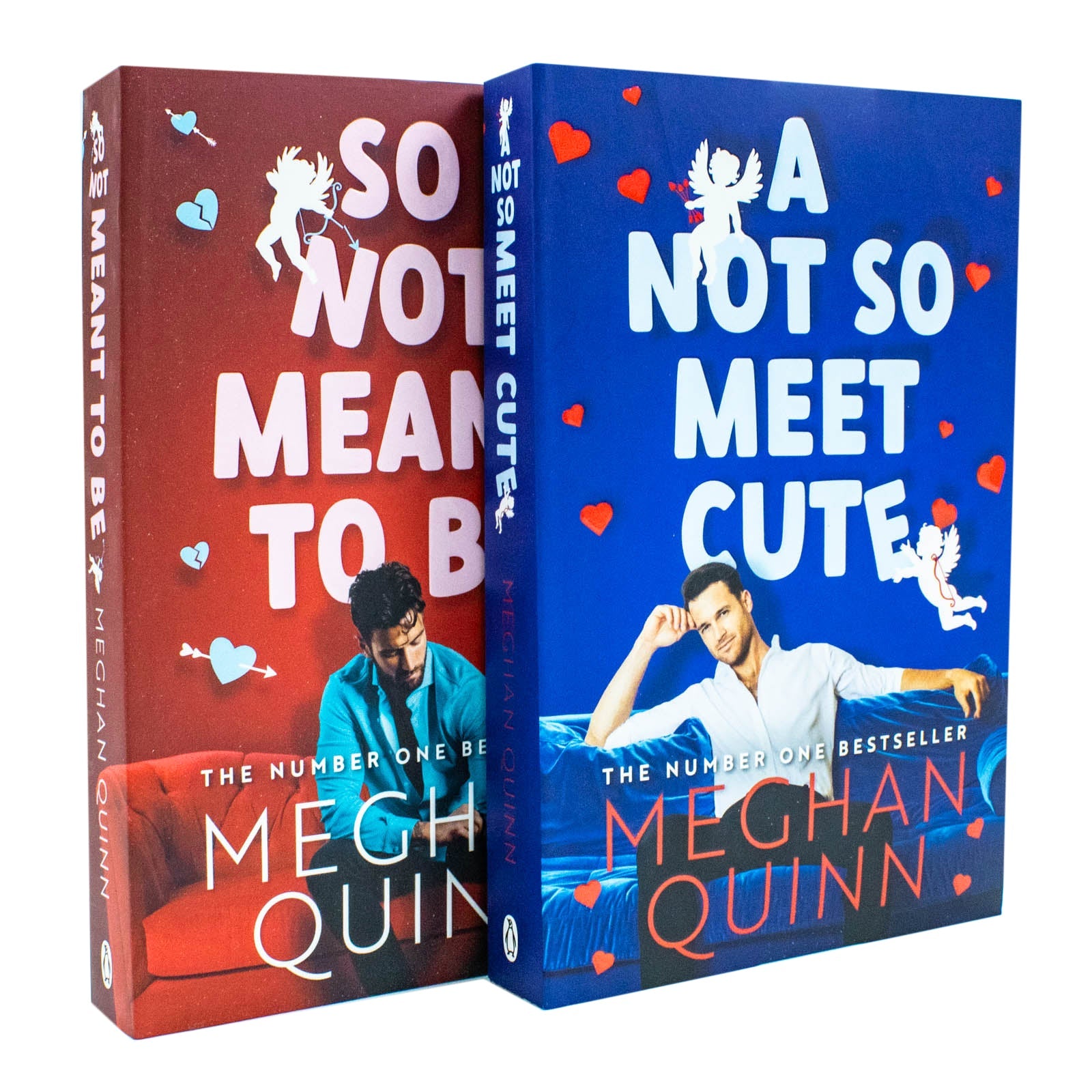 Cane Brothers Series by Meghan Quinn – 2 Book Set: So Not Meant to Be & A Not So Meet Cute | Contemporary Romance, Comedy, Fiction for 12+ years