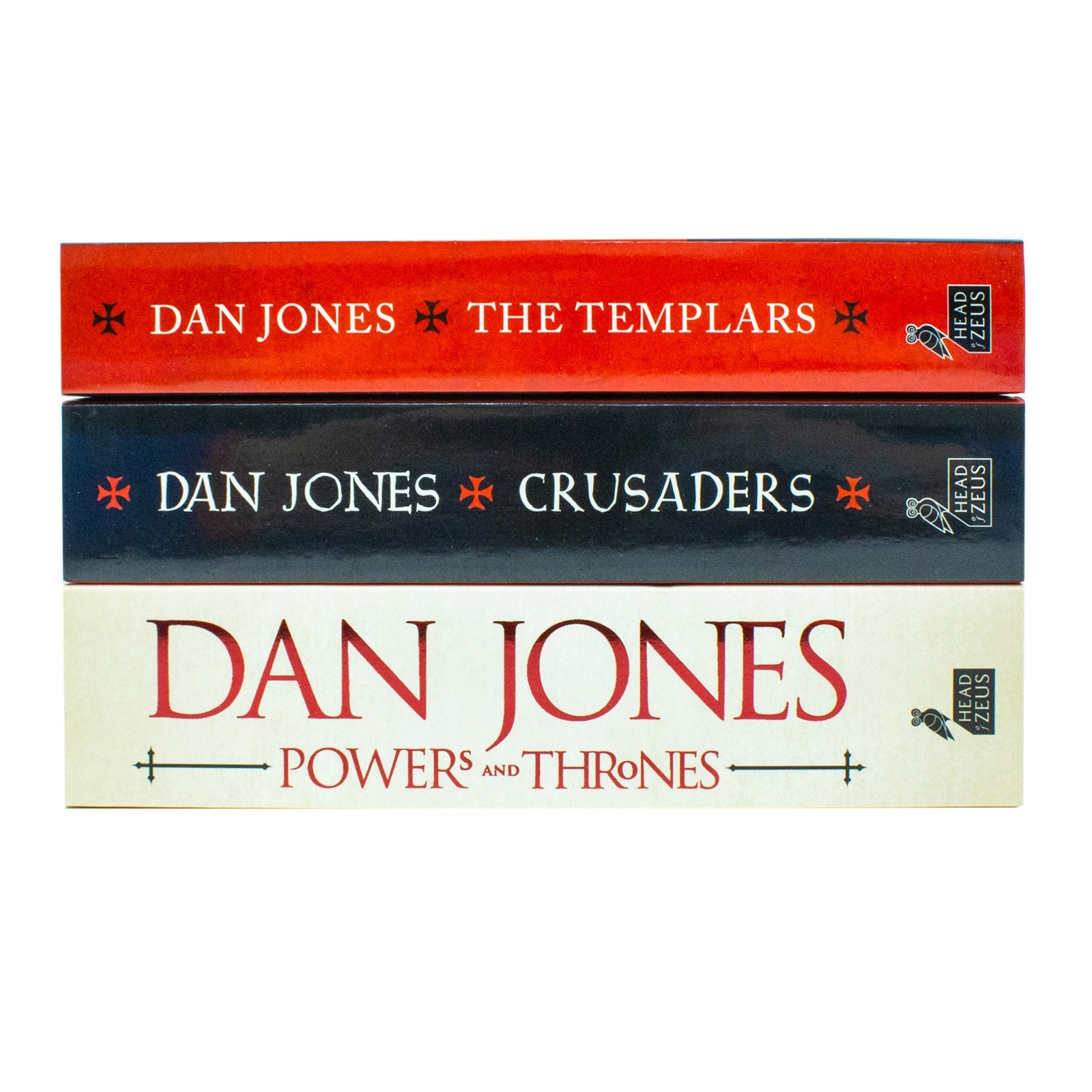 Dan Jones Collection 3 Books Set (The Templars, Crusaders and Powers and Thrones)