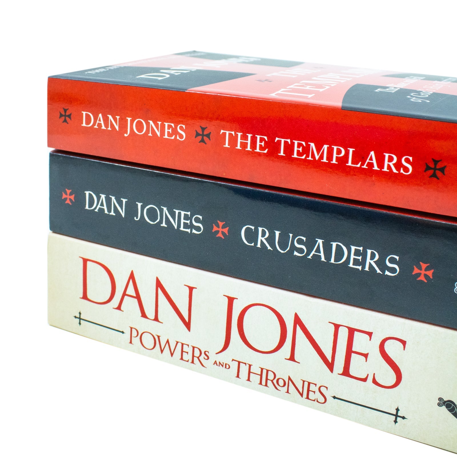 Dan Jones Collection 3 Books Set (The Templars, Crusaders and Powers and Thrones)