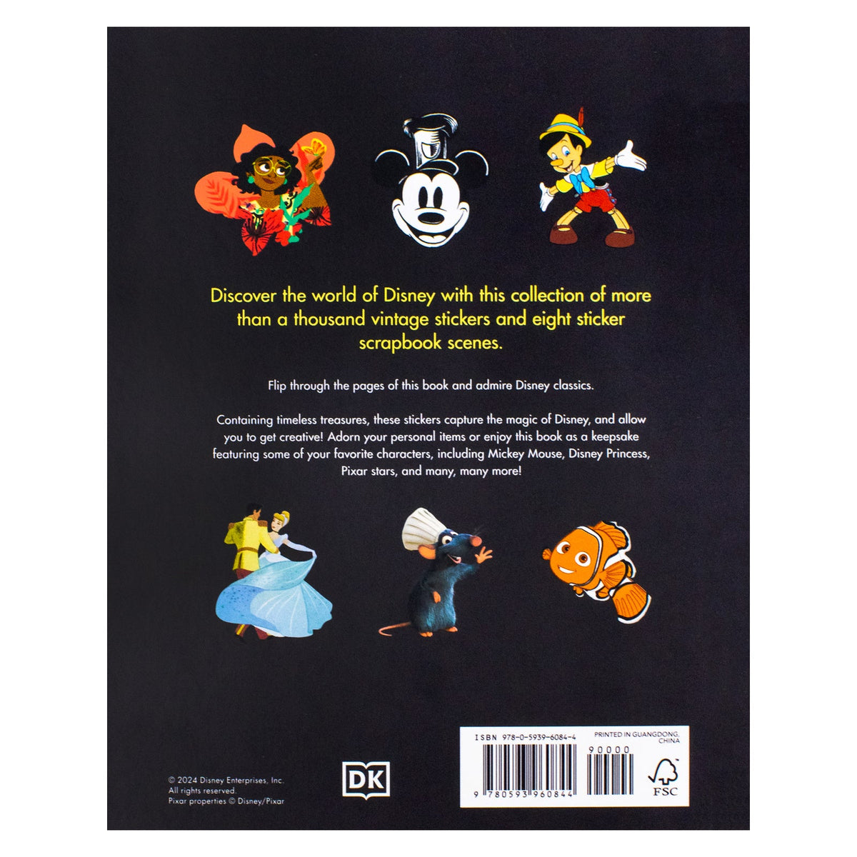 The Disney Sticker Anthology – 1000+ Stickers Children's Activity Book