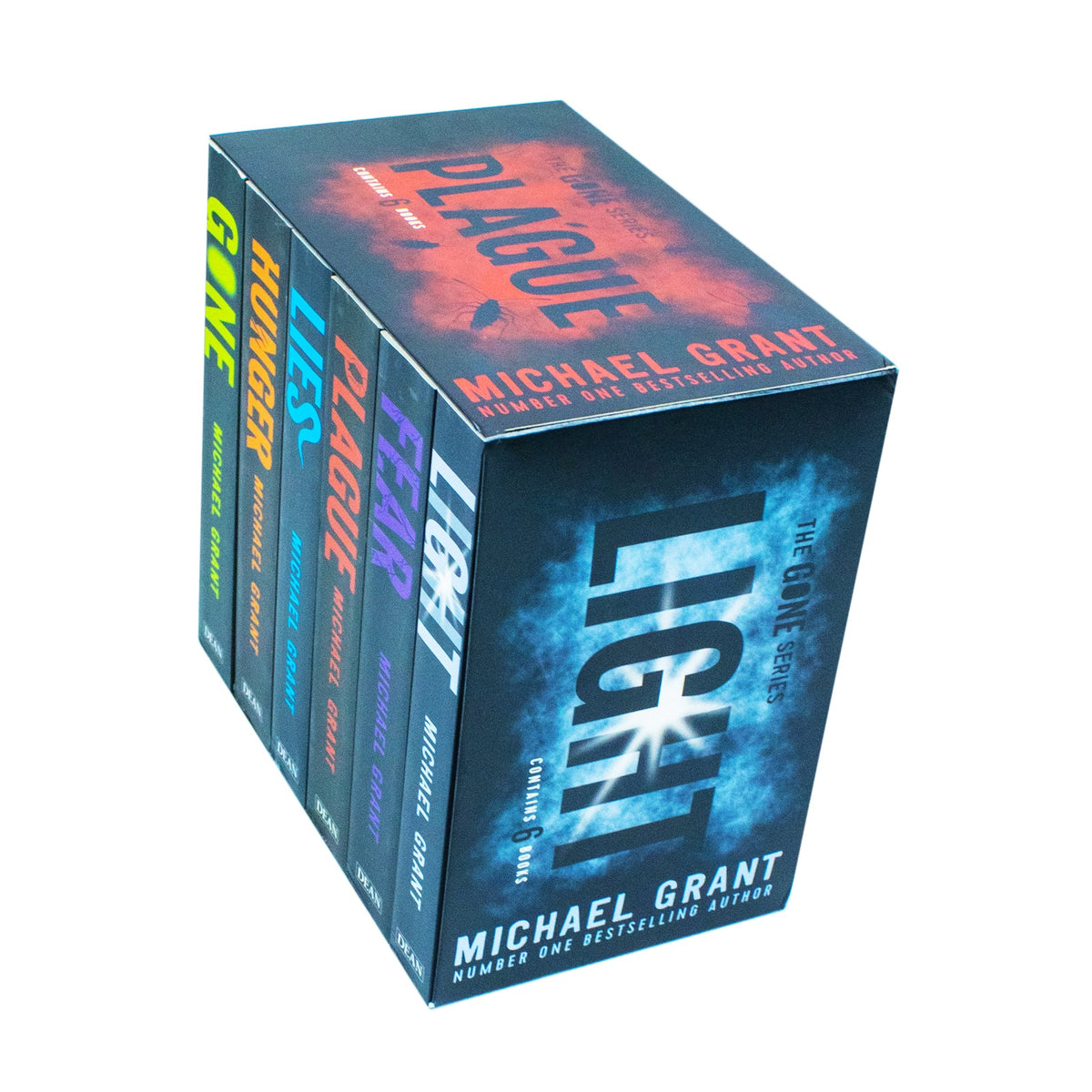 Gone Series 6-Book Collection Set by Michael Grant – Gripping YA Dystopian Science Fiction | Includes Light, Hunger, Lies, Plague & More