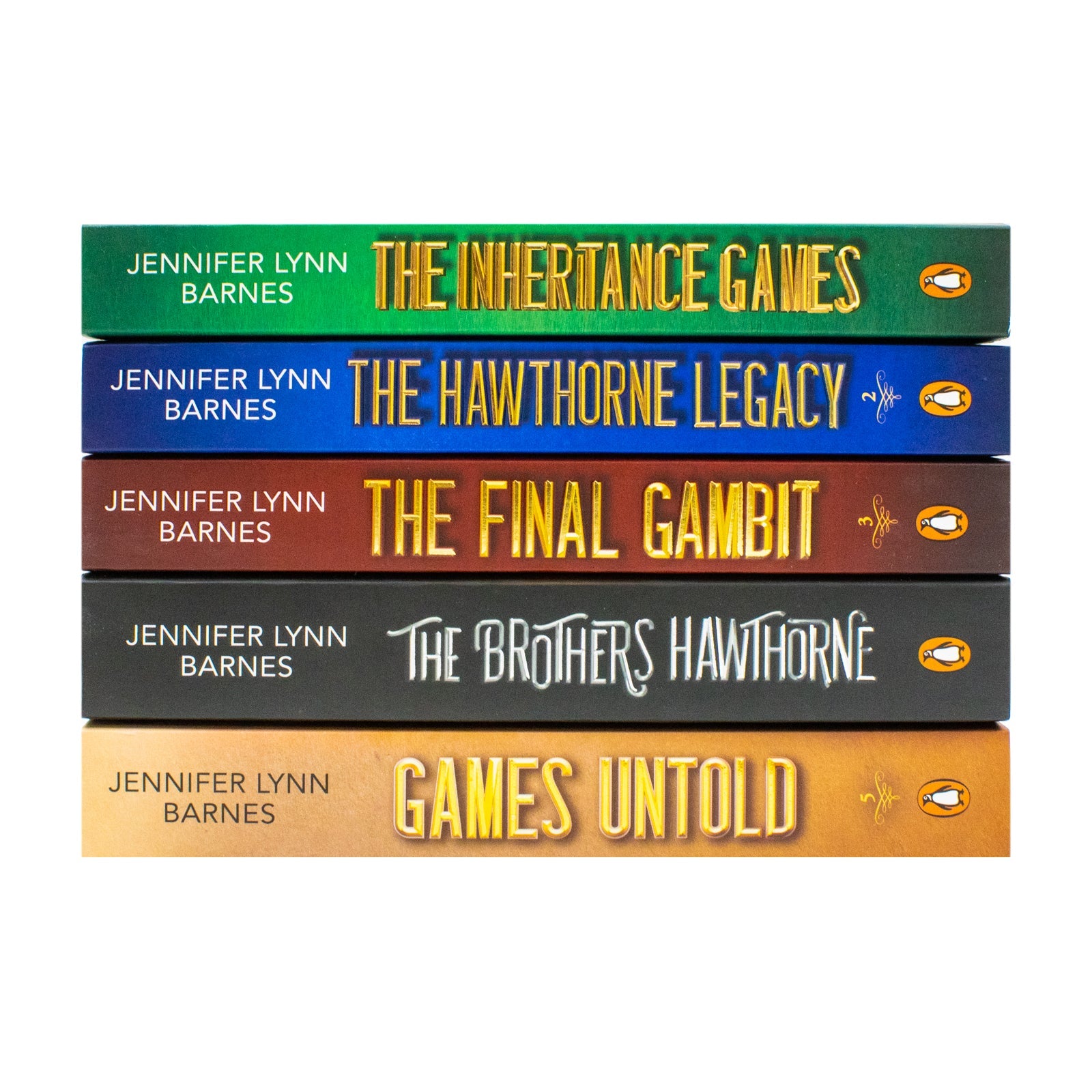 The Inheritance Games Series By Jennifer Lynn Barnes 5 Books Collection Set (Games Untold , The Brothers Hawthorne, The Final Gambit, The Hawthorne Legacy and The Inheritance Games)