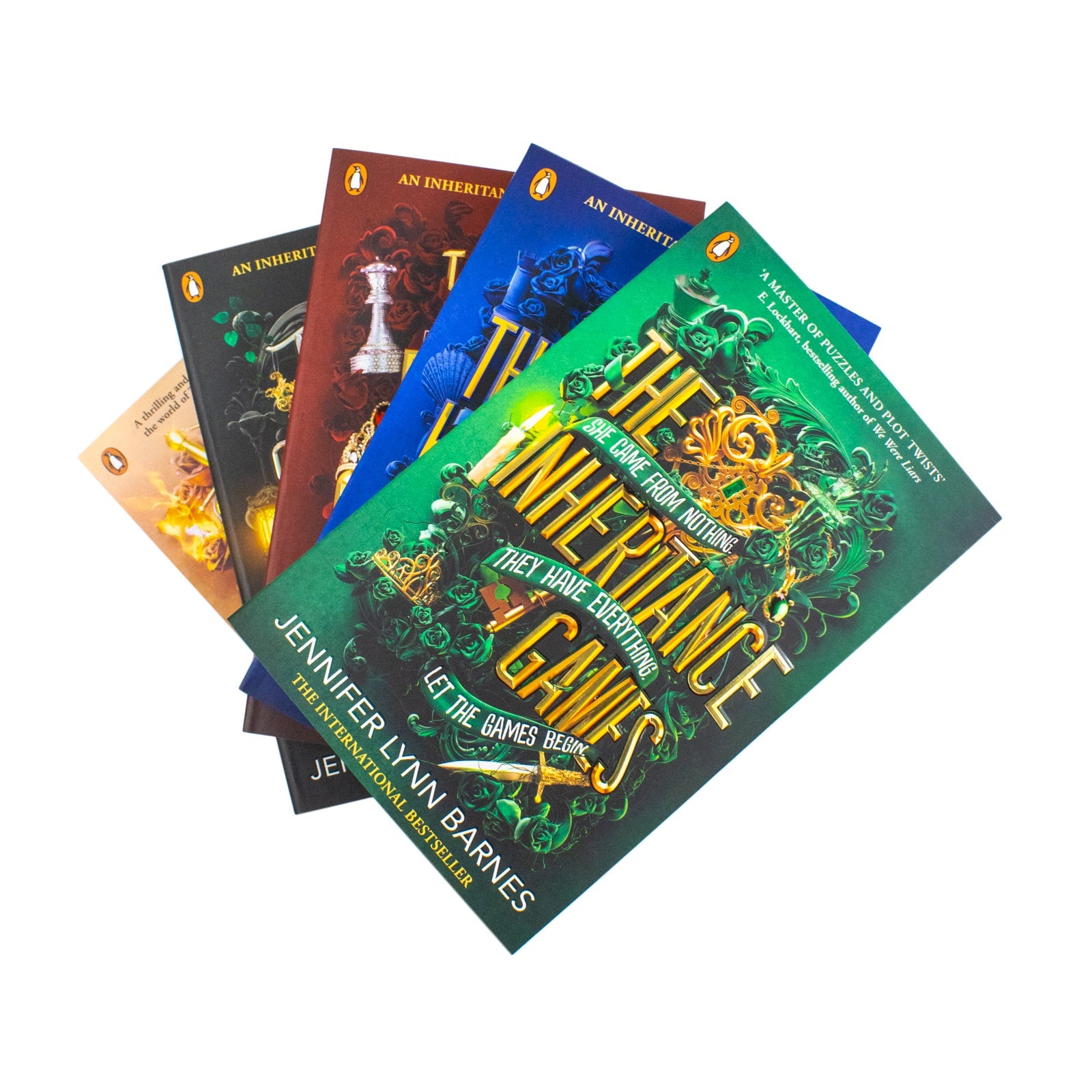 The Inheritance Games Series By Jennifer Lynn Barnes 5 Books Collection Set (Games Untold , The Brothers Hawthorne, The Final Gambit, The Hawthorne Legacy and The Inheritance Games)