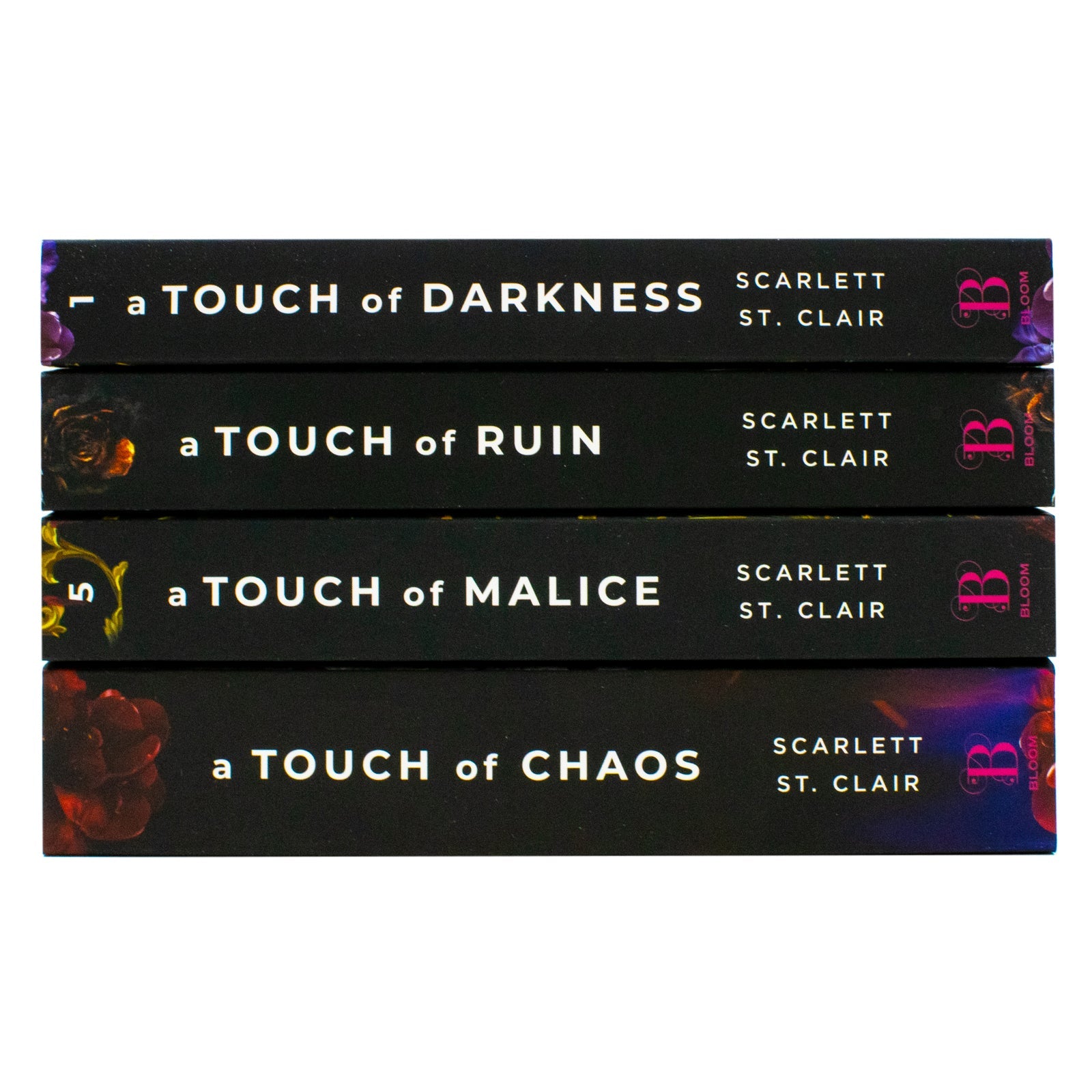 Hades X Persephone 4 Books Collection Set By Scarlett St. Clair (A Touch of Darkness, A Touch of Ruin, A Touch of Malice, A Touch of Chaos)