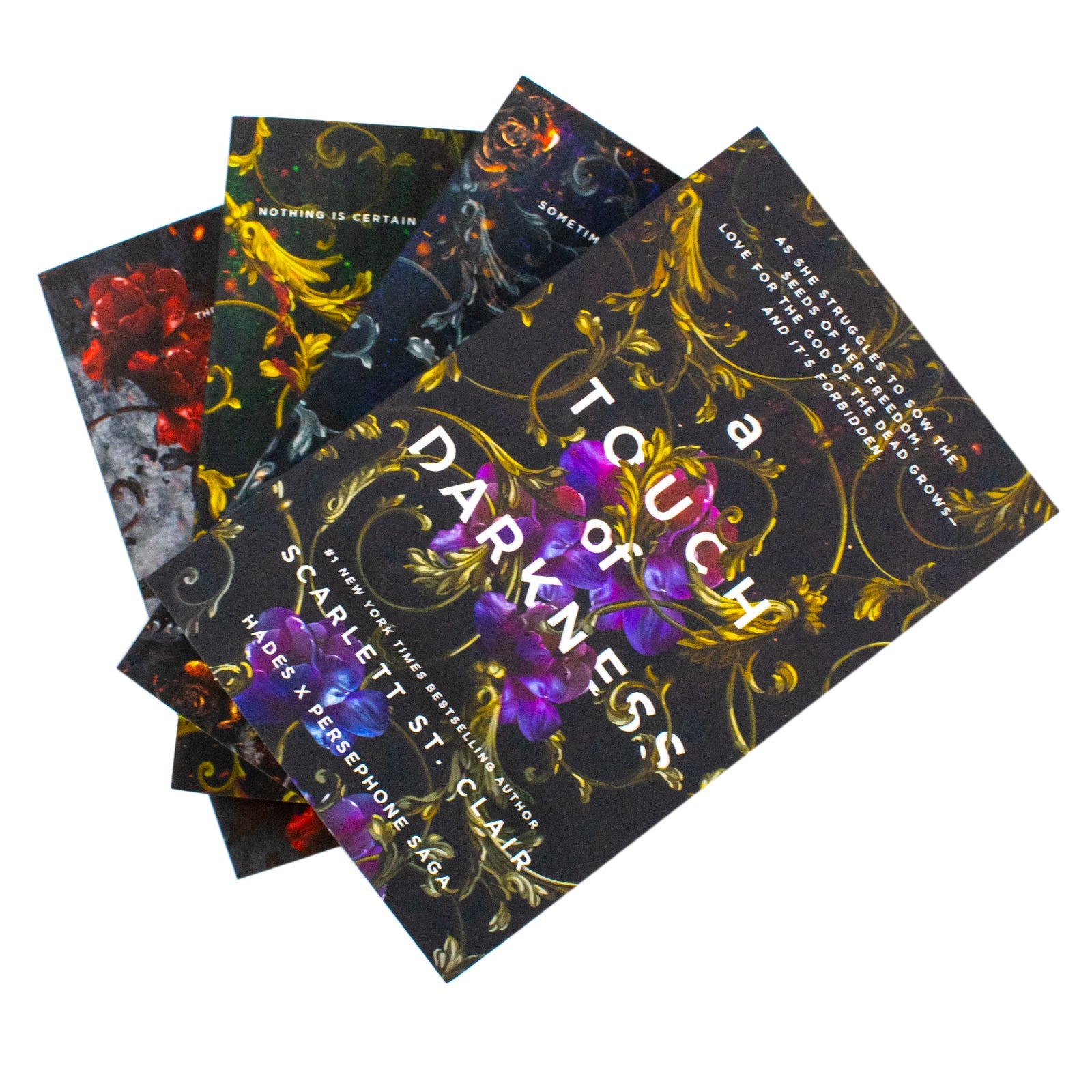 Hades X Persephone 4 Books Collection Set By Scarlett St. Clair (A Touch of Darkness, A Touch of Ruin, A Touch of Malice, A Touch of Chaos)