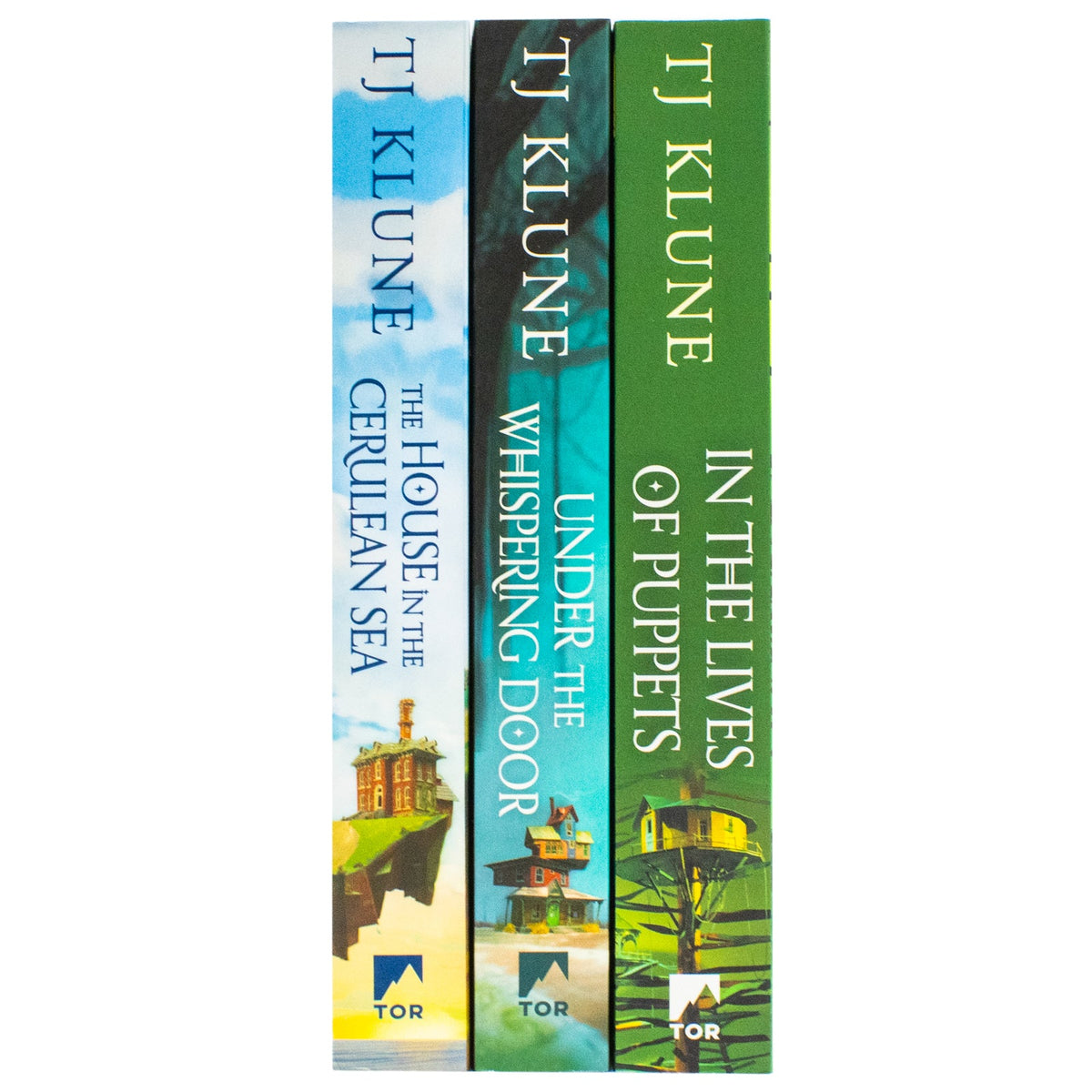 TJ Klune 3 Books Collection Set (In the Lives of Puppets, Under the Whispering Door, House in the Cerulean Sea)