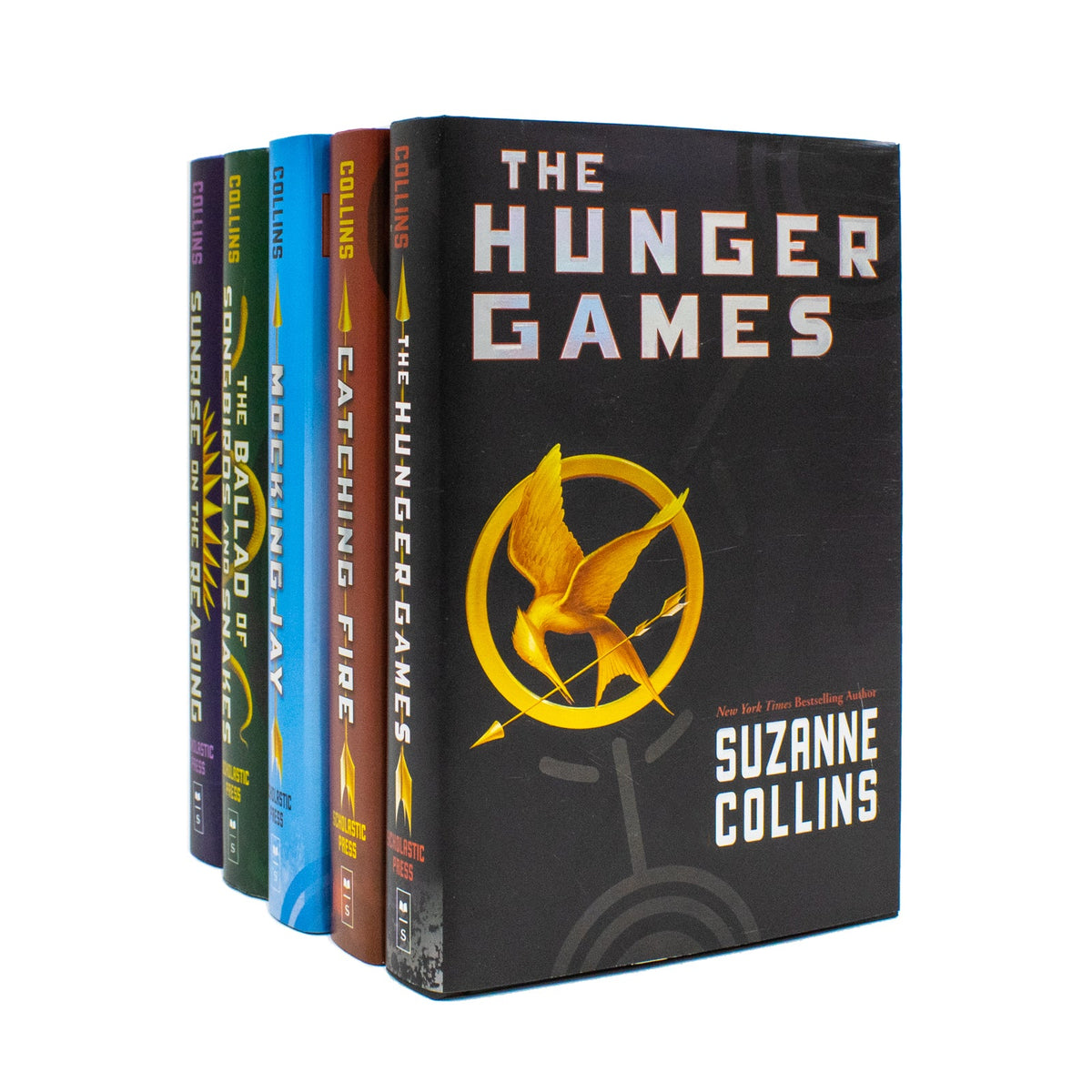 The Hunger Games Series by Suzanne Collins 5 Books Collection Set (Hardcover)