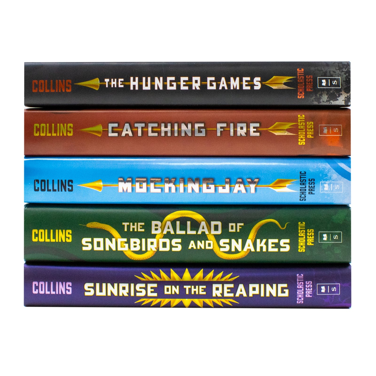 The Hunger Games Series by Suzanne Collins 5 Books Collection Set (Hardcover)