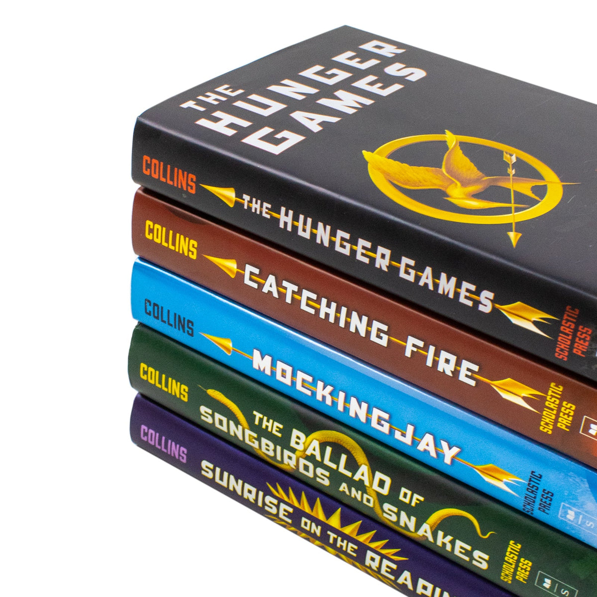 The Hunger Games Series by Suzanne Collins 5 Books Collection Set (Hardcover)
