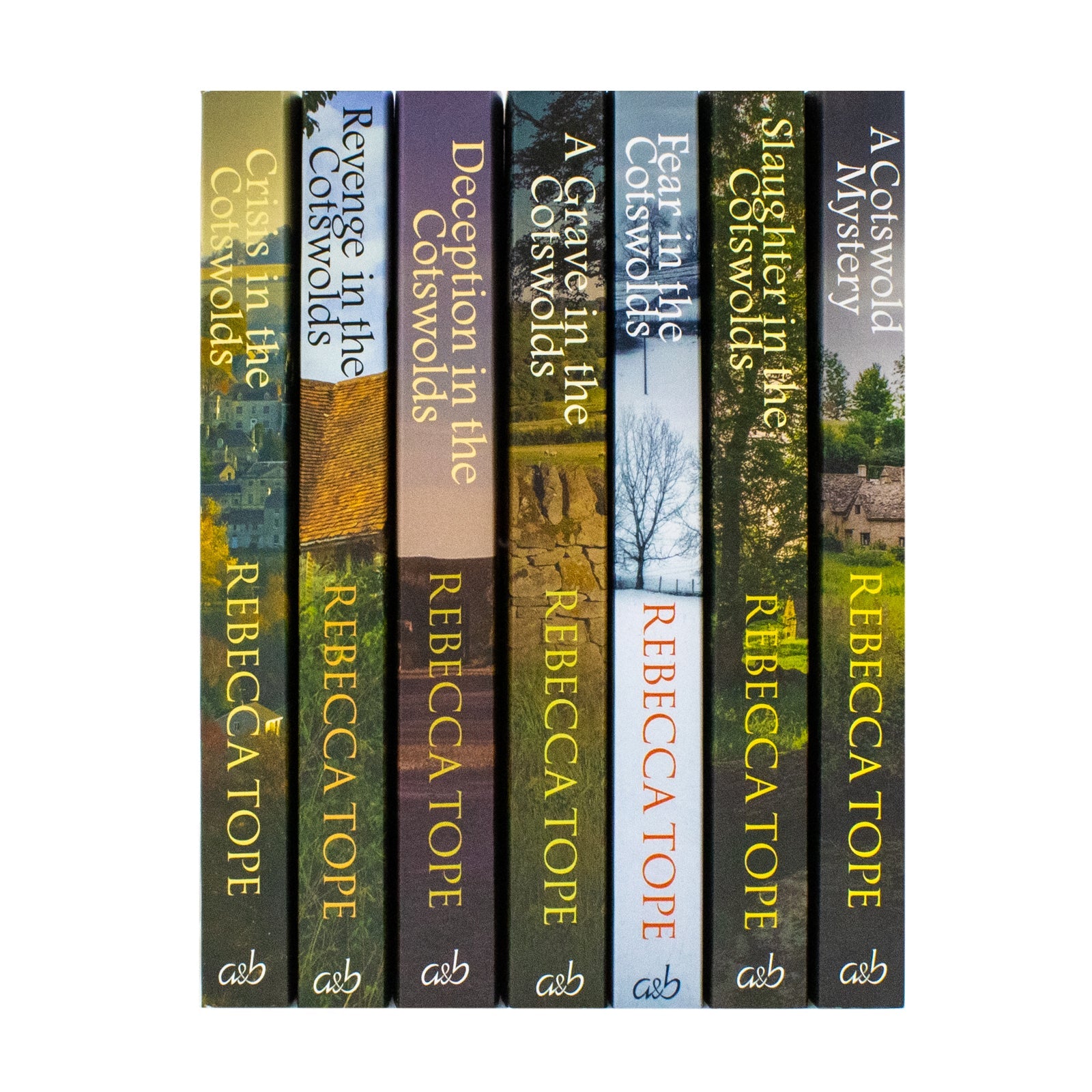 Rebecca Tope Cotswold Mystery Series Collection 7 Books Set (A Grave in the Cotswolds, Fear in the Cotswolds, A Cotswold Mystery and More) | Paperback