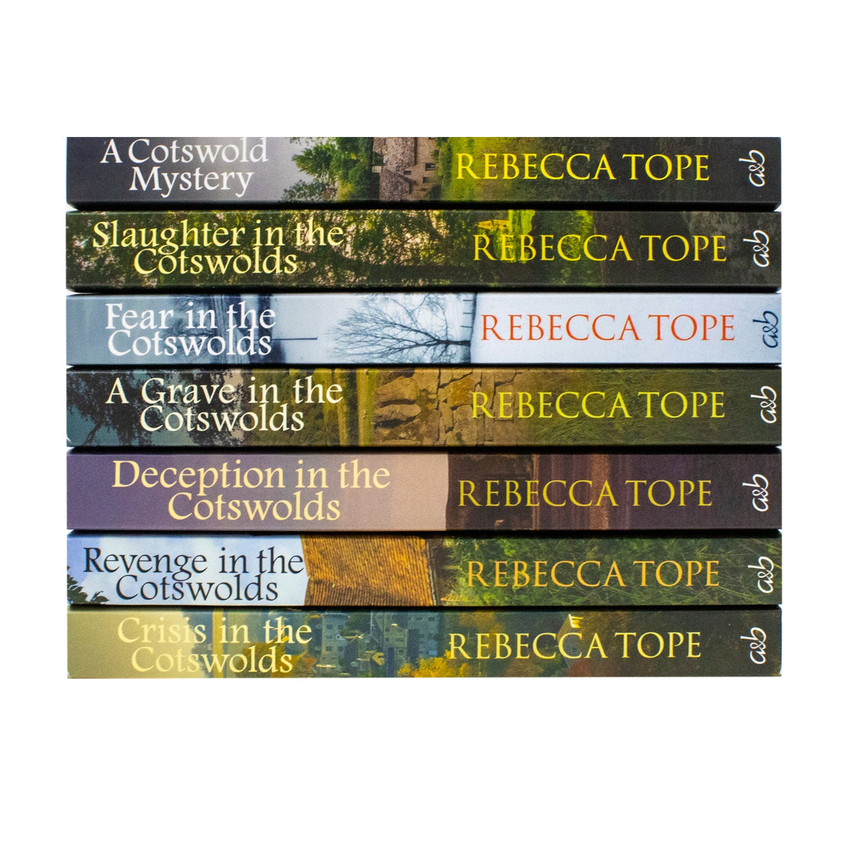 Rebecca Tope Cotswold Mystery Series Collection 7 Books Set (A Grave in the Cotswolds, Fear in the Cotswolds, A Cotswold Mystery and More) | Paperback