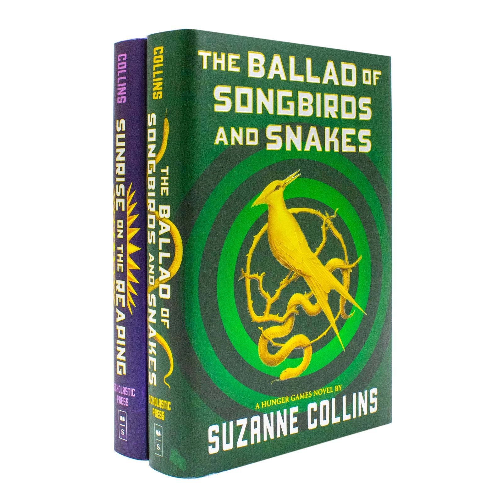 The Ballad of Songbirds and Snakes and Sunrise On The Reaping by Suzanne Collins 2 Books Collection Set (The Hunger Games Series)