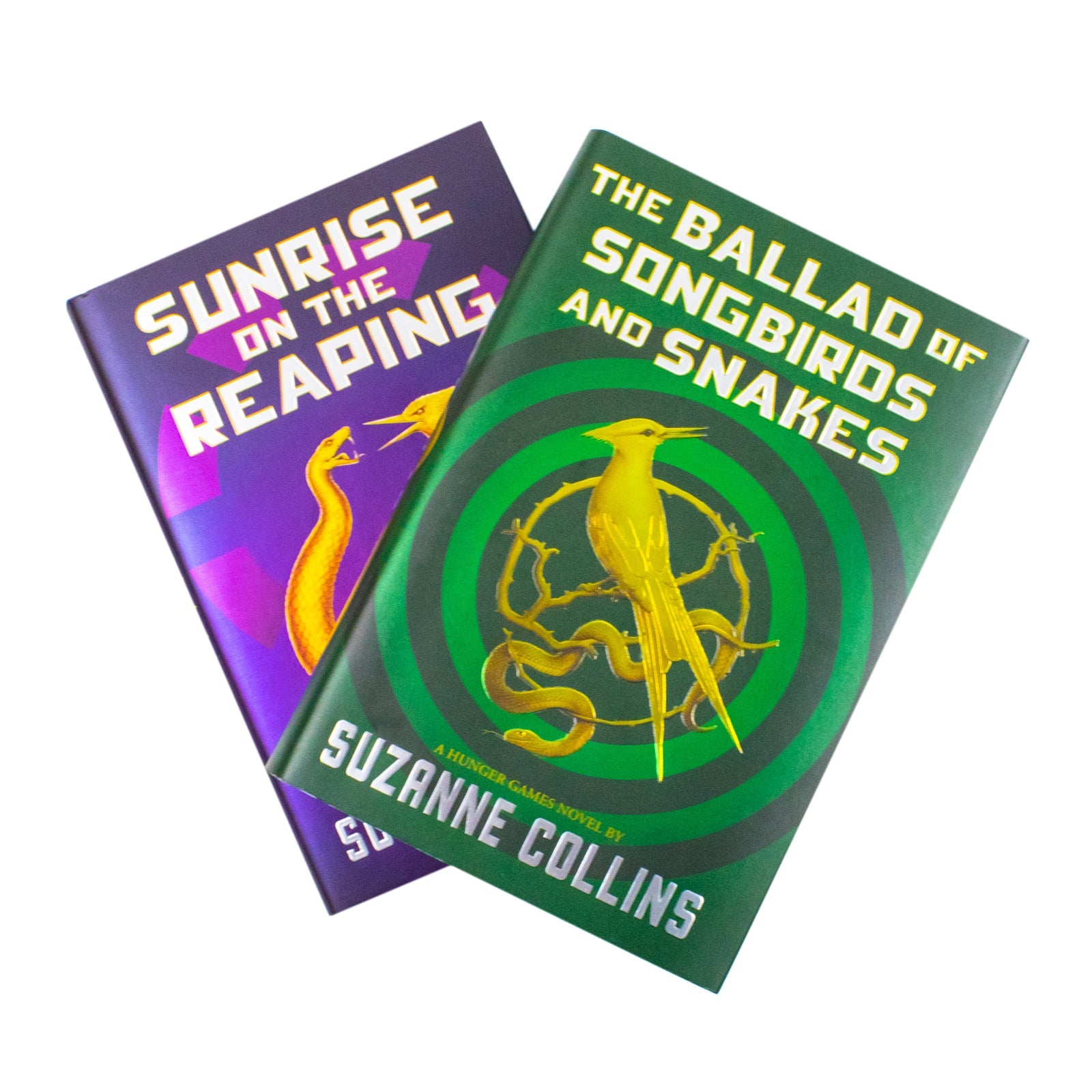 The Ballad of Songbirds and Snakes and Sunrise On The Reaping by Suzanne Collins 2 Books Collection Set (The Hunger Games Series)