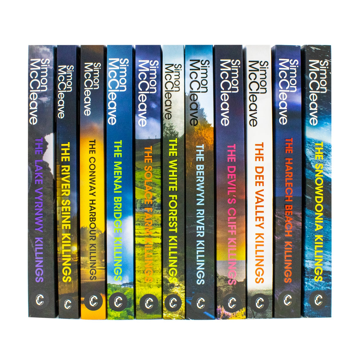 DI Ruth Hunter Series 1-11 Books Collection Set By Simon McCleave (The Snowdonia Killings, The Harlech Beach, The Dee Valley, Devil's Cliffs, The Berwyn River, White Forest and MORE)