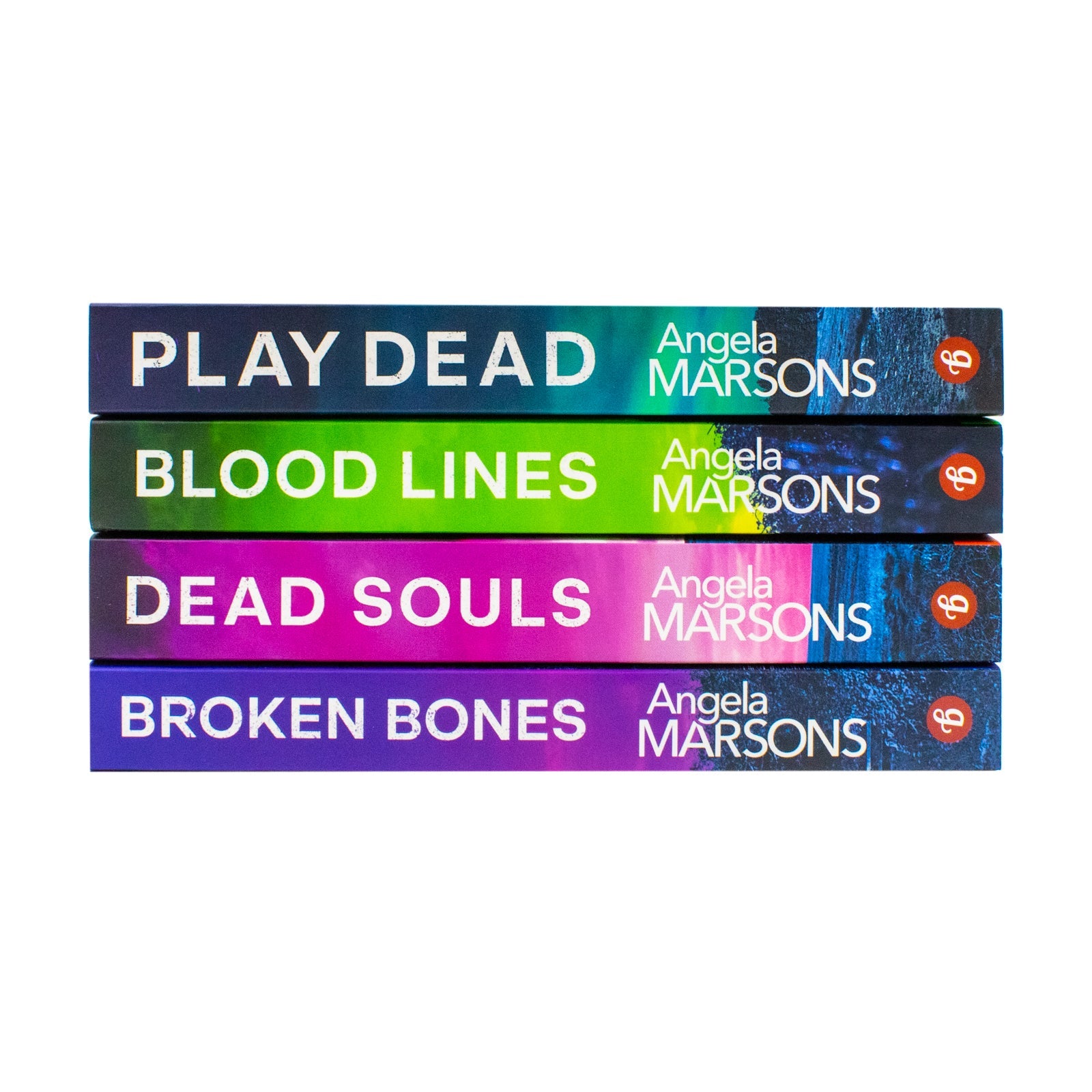 Detective Kim Stone Crime Thriller Series Collection 4 Books Set by Angela Marsons (Books 4-7) (Play Dead, Blood Lines, Dead Souls, Broken Bones)