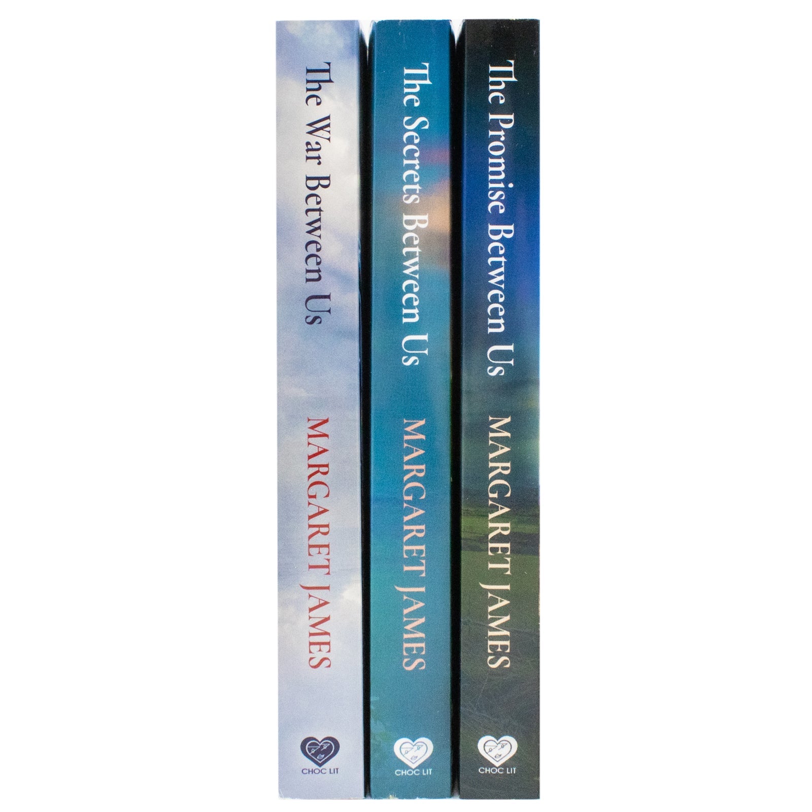 The Denham Family Sagas 3 Books Collection Set by Margaret James (The War Between Us, The Secrets Between Us, The Promise Between Us)