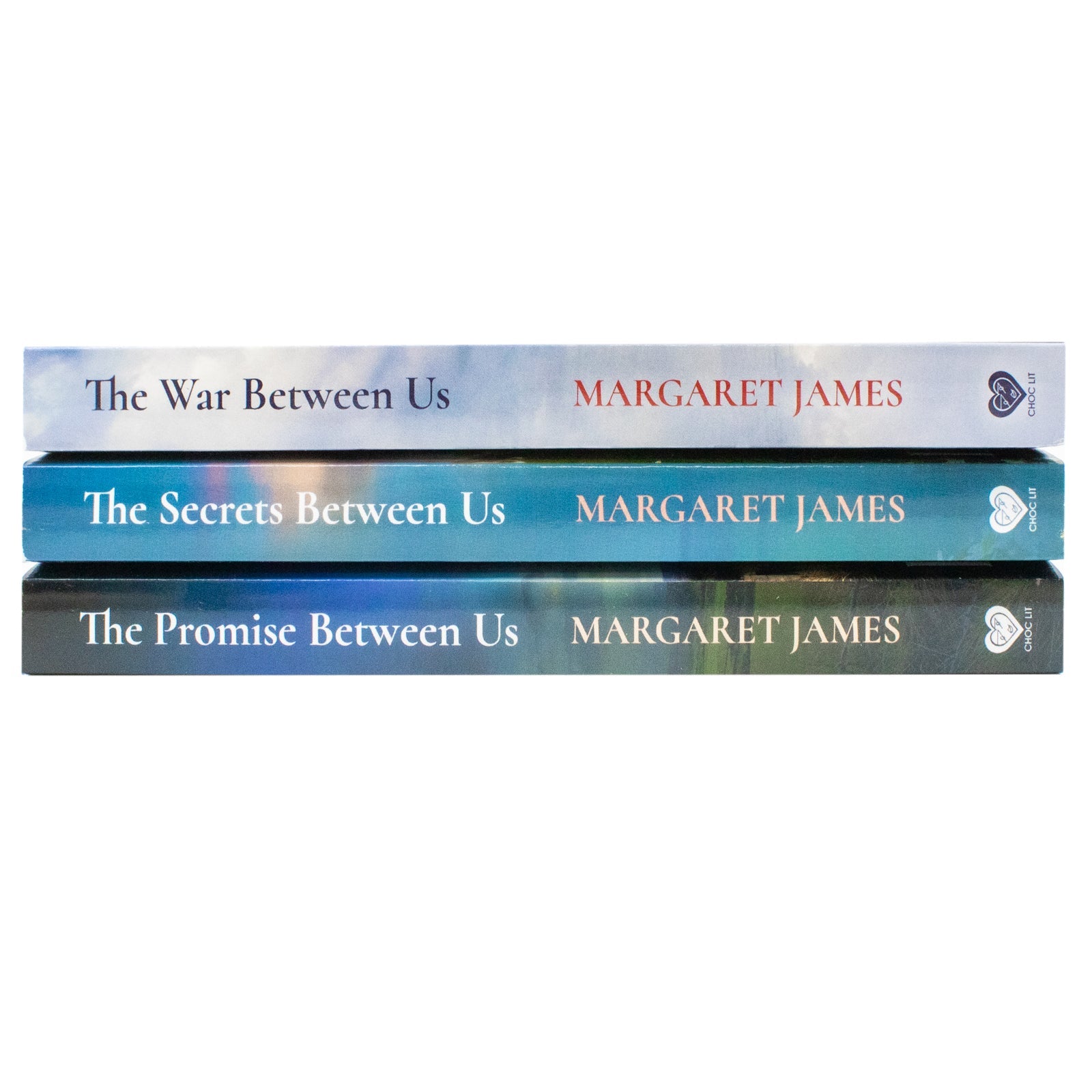 The Denham Family Sagas 3 Books Collection Set by Margaret James (The War Between Us, The Secrets Between Us, The Promise Between Us)