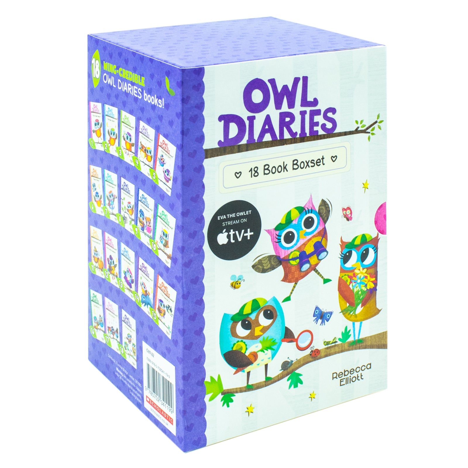 Owl Diaries Collection 1-18 Books Set by Rebecca Elliott |Fun & Engaging Children's Series – Early Readers, Adventure, Diary Stories & Literacy Skills