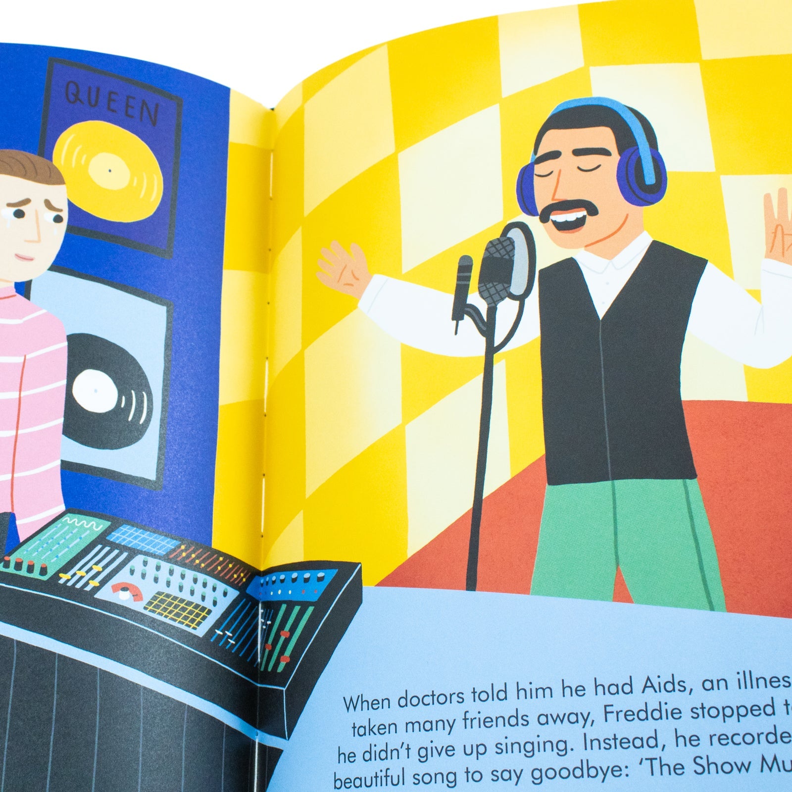 Freddie Mercury (94) (Little People, BIG DREAMS) Book by Sanchez Vegara, Maria Isabel | Hardcover