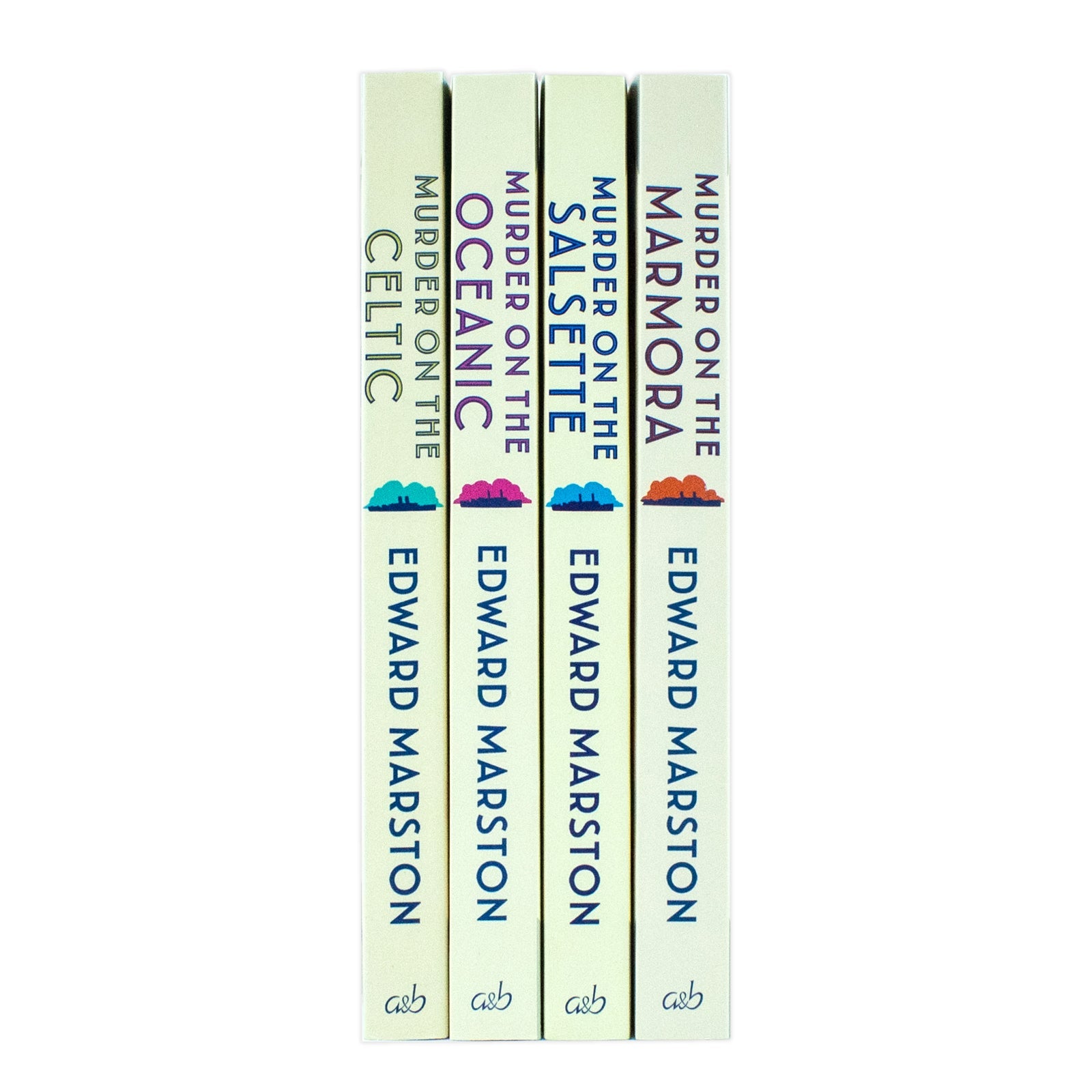 Edward Marston 4 Book Collection - Murder on the Oceanic, Celtic, Marmora, Salsette (12+ years) for Mystery Lovers