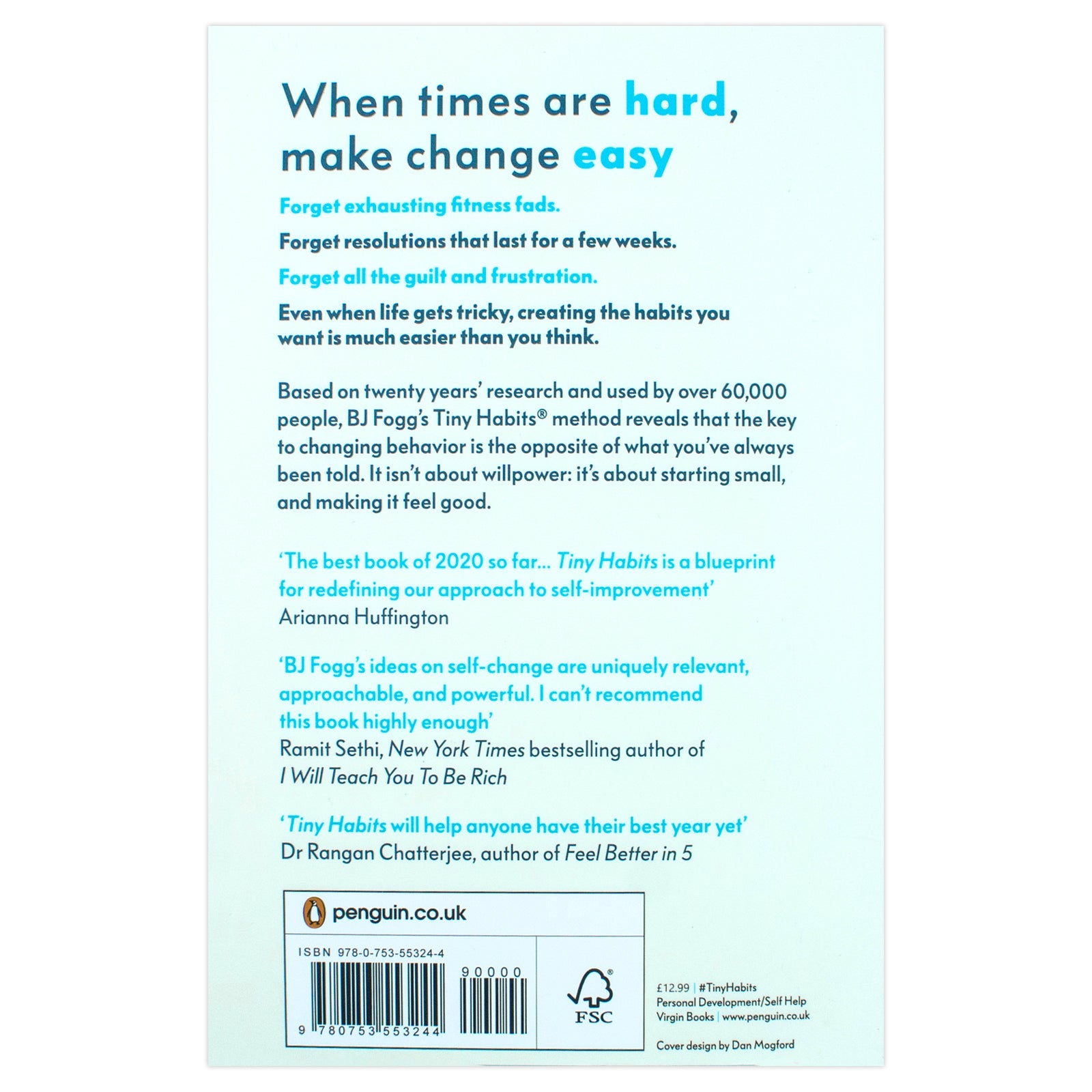 Tiny Habits Book: Why Starting Small Makes Lasting Change Easy – The Fogg Method for Better Habits, Self-Improvement, Success, Motivation & Wellness