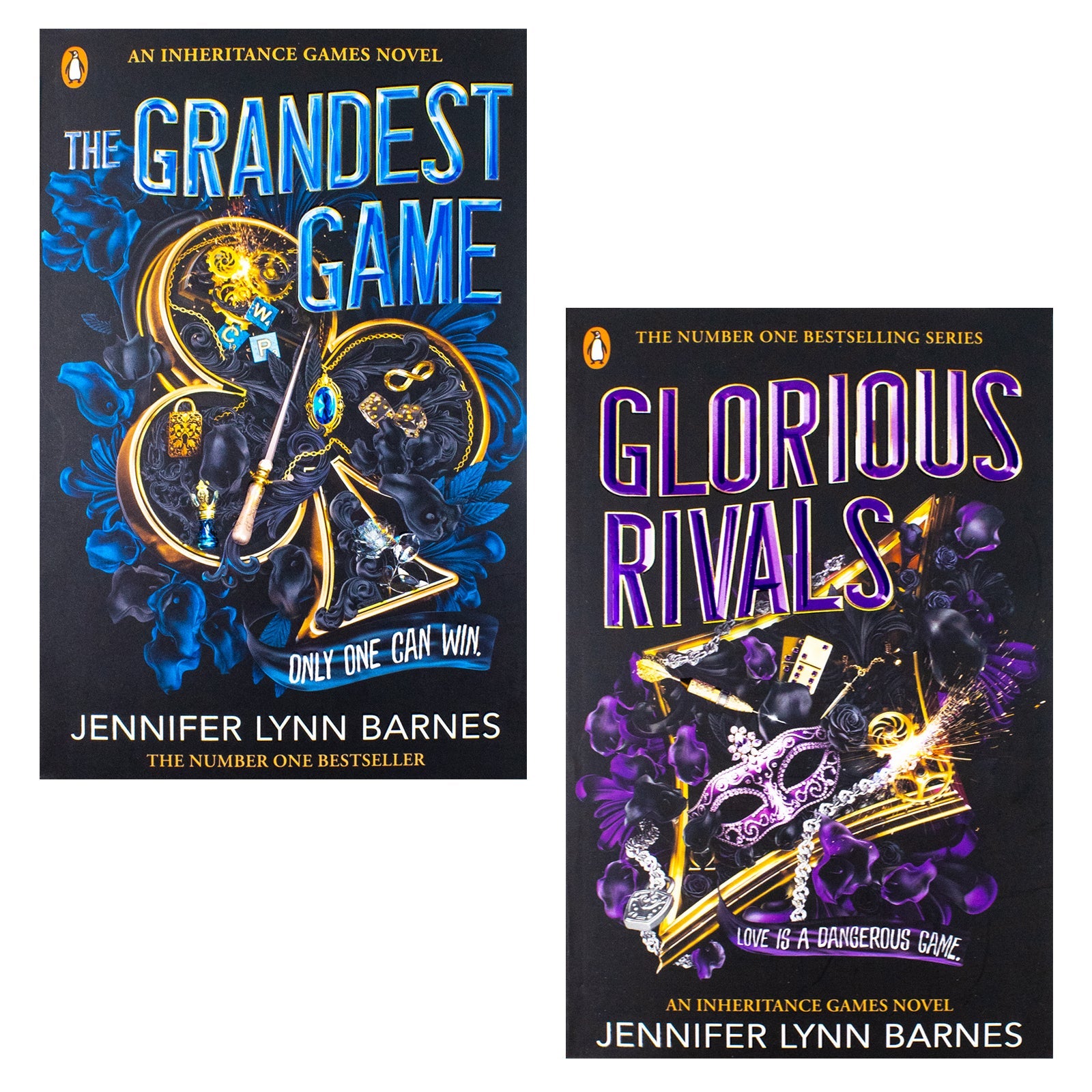 The Grandest Game Series by Jennifer Lynn Barnes 2 Books Collection Set (Glorious Rival and The Grandest Game) | Paperback