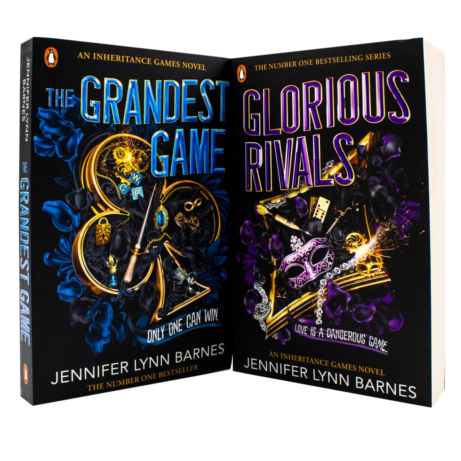 The Grandest Game Series by Jennifer Lynn Barnes 2 Books Collection Set (Glorious Rival and The Grandest Game) | Paperback