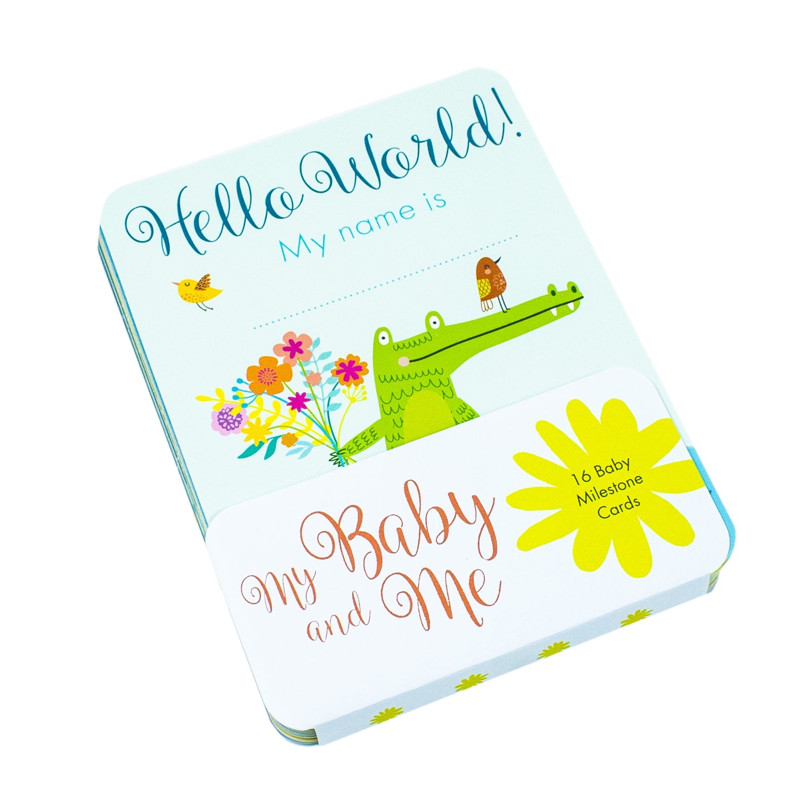 My Baby And Me (16 Milestone Card )