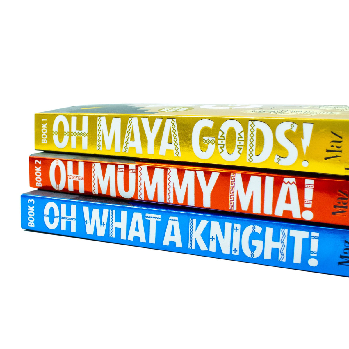 The Gods Squad Collection by Maz Evans | Children's Fiction Book Set with Adventure, Humor, Fantasy, Gods & Knights | Fun Series for Young Readers