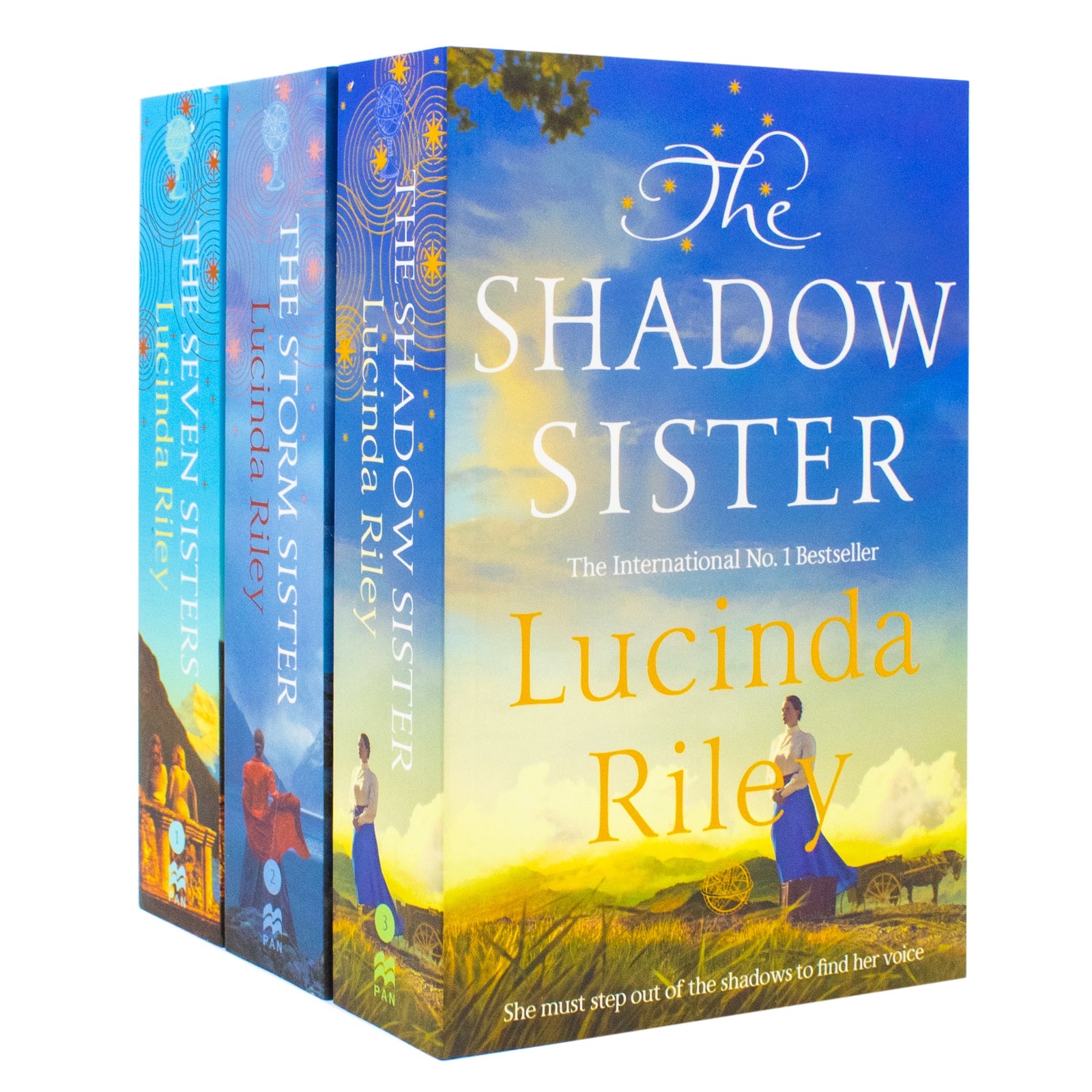 Lucinda Riley The Seven Sisters Series: 3-Book Collection – Fiction Drama, Family Adventure, Mystery, Relationships & Emotional Journey