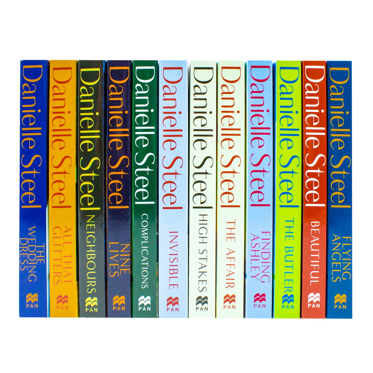 Danielle Steel 12-Book Box Set Collection – Featuring The Wedding Dress, All That Glitters, The Butler & More – Bestselling Romance & Fiction Novel