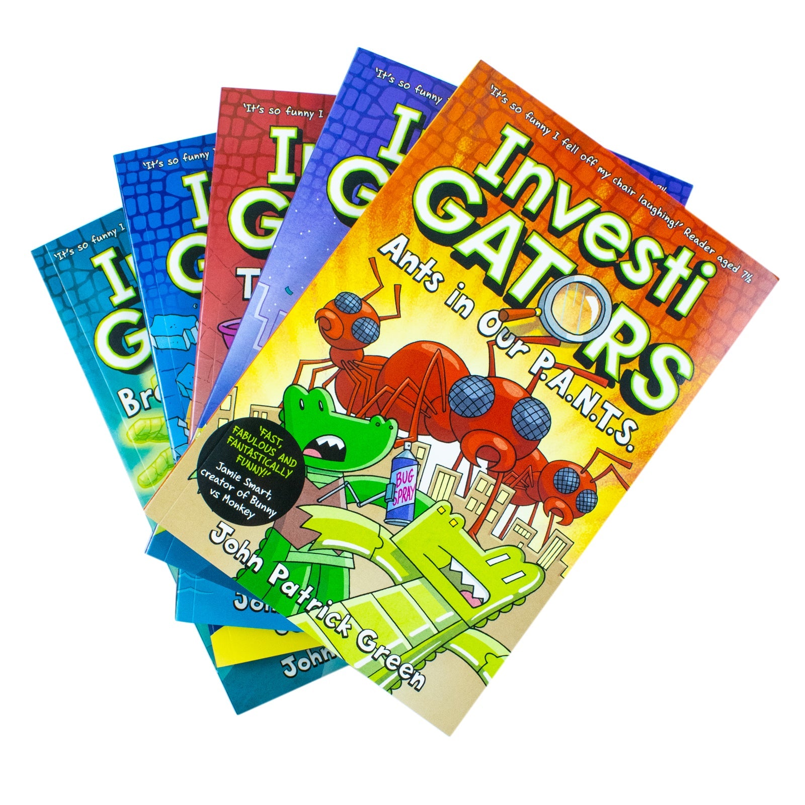 InvestiGators Series – 5-Book Collection | Fun & Humorous Children's Fiction for Kids 8+ | Animal Adventures, Mystery, Science & Exploration
