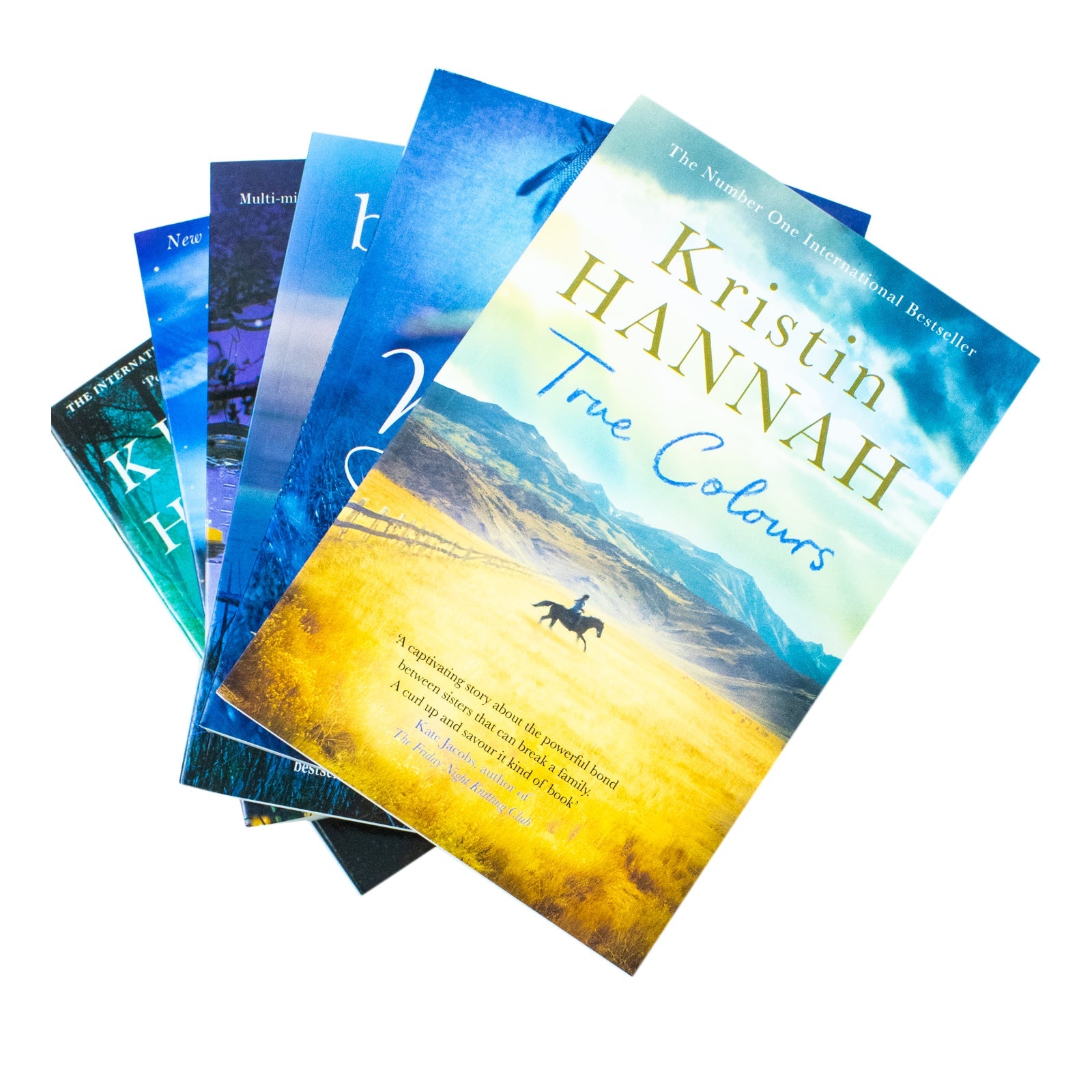 Kristin Hannah 6 Books Collection Set - Firefly Lane, Wild, Night Road, Between Sisters, True Colours & Fly Away: Drama & Heartwarming Tales