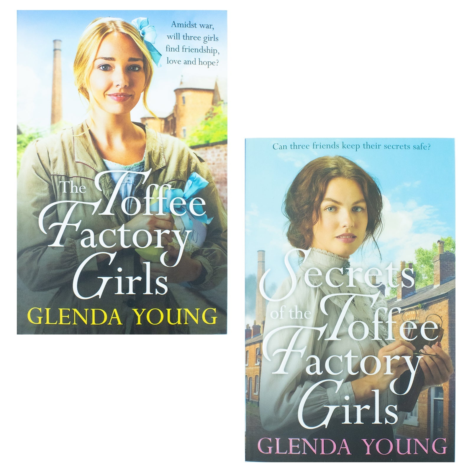 The Toffee Factory Girls Series – 2 Books Collection Set by Glenda Young