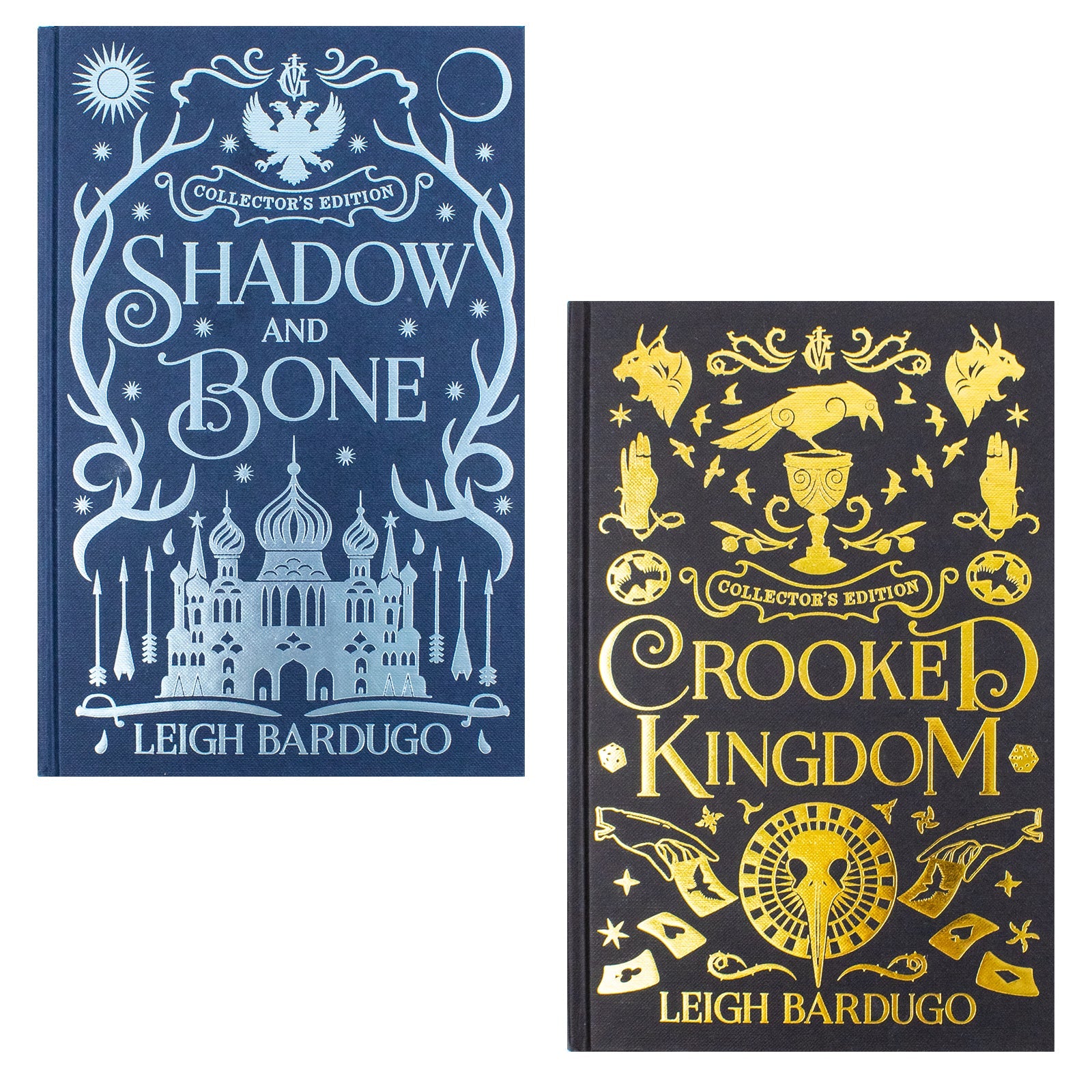 Leigh Bardugo Collector's Edition 2 Book Set – Includes Shadow and Bone & Crooked Kingdom! Must-Have for Grishaverse Fans and Collectors!