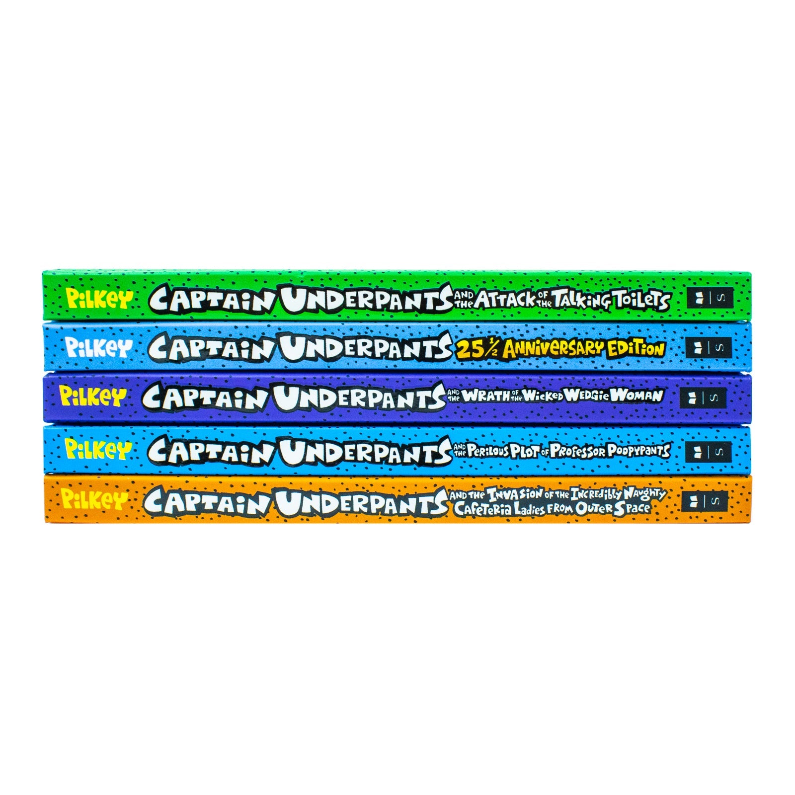 The Captain Underpants Colossal Color Collection 5 Book Set (Captain Underpants #1-5 Boxed Set)