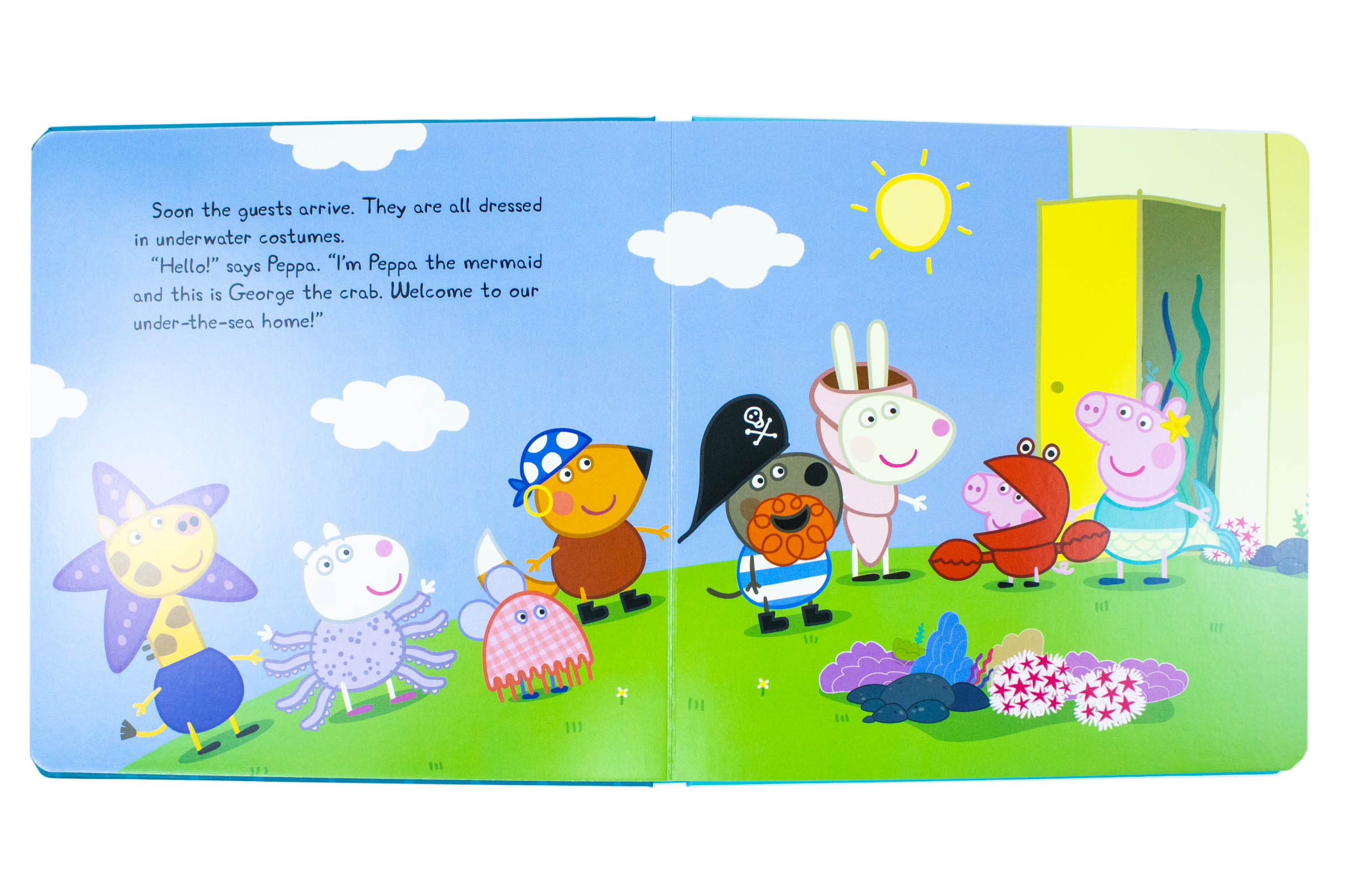 Peppa's Mermaid Adventure Book By  Lauren Holowaty