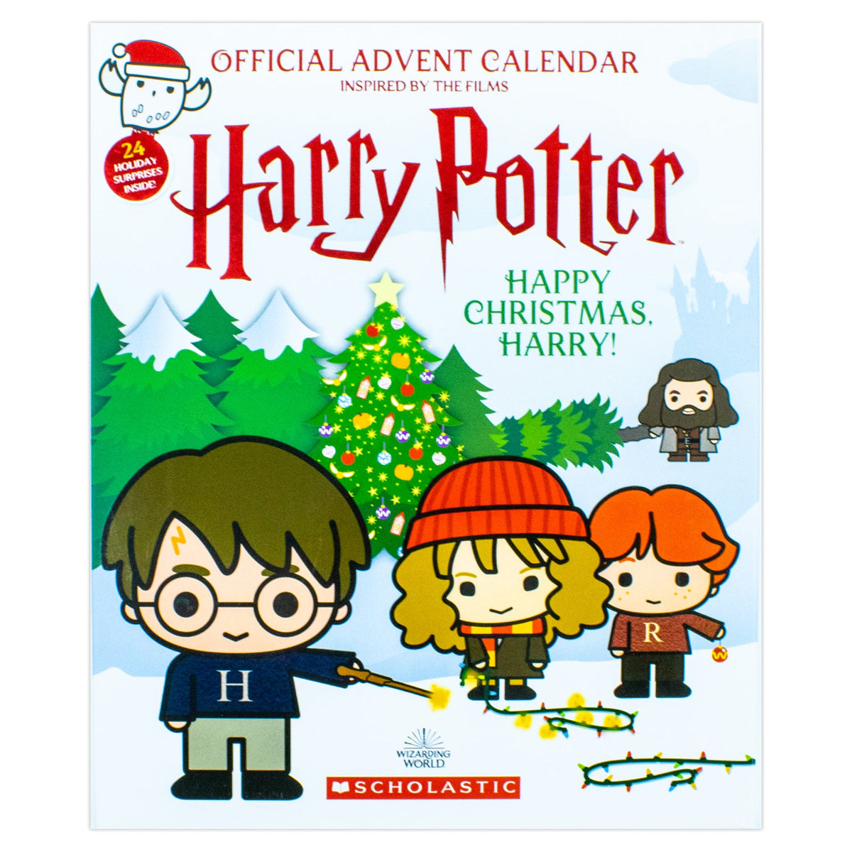 Official Harry Potter Advent Calendar – Magical Christmas Countdown Gift Box with 24 Wizarding World Surprises for Holiday Collectors & Fans
