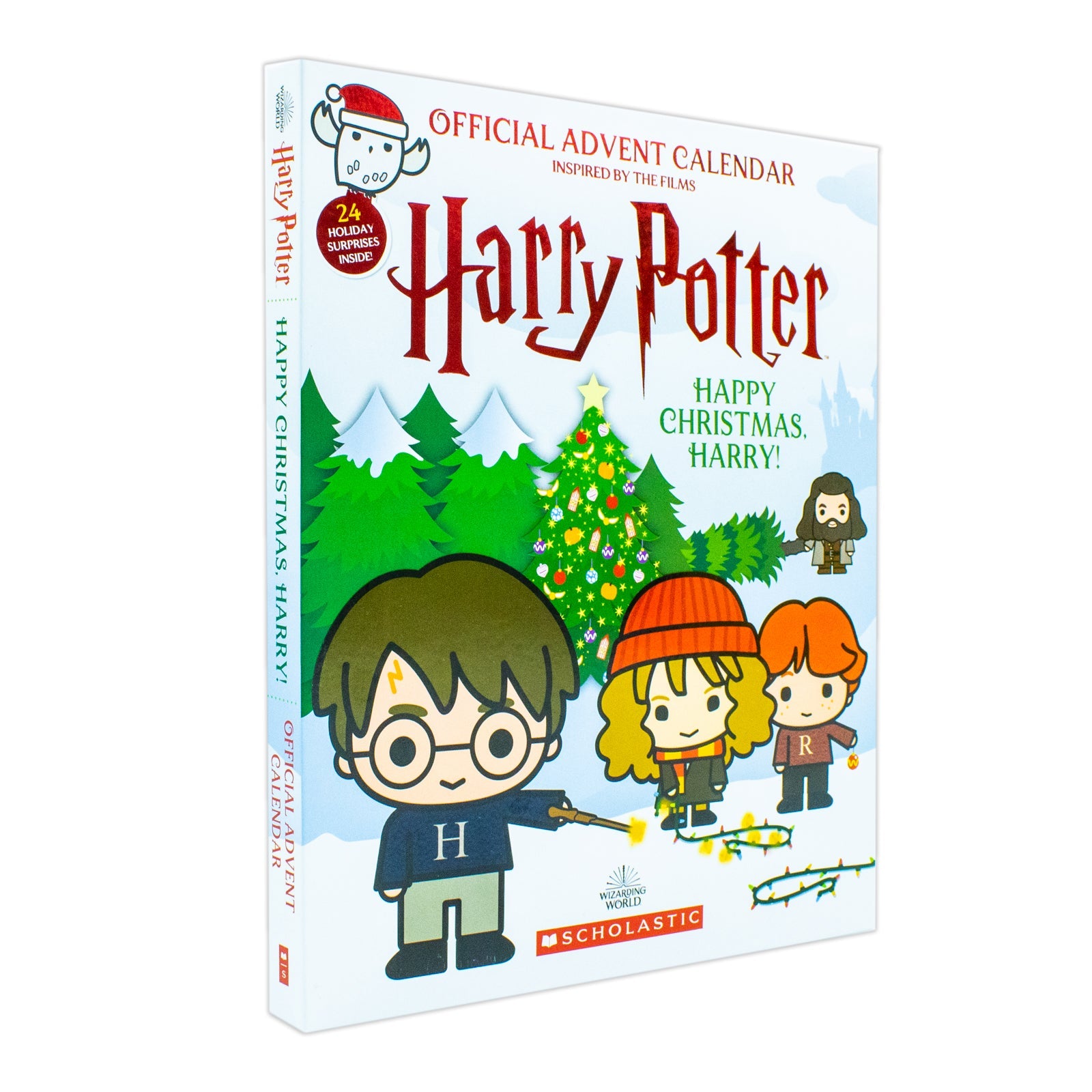 Official Harry Potter Advent Calendar – Magical Christmas Countdown Gift Box with 24 Wizarding World Surprises for Holiday Collectors & Fans