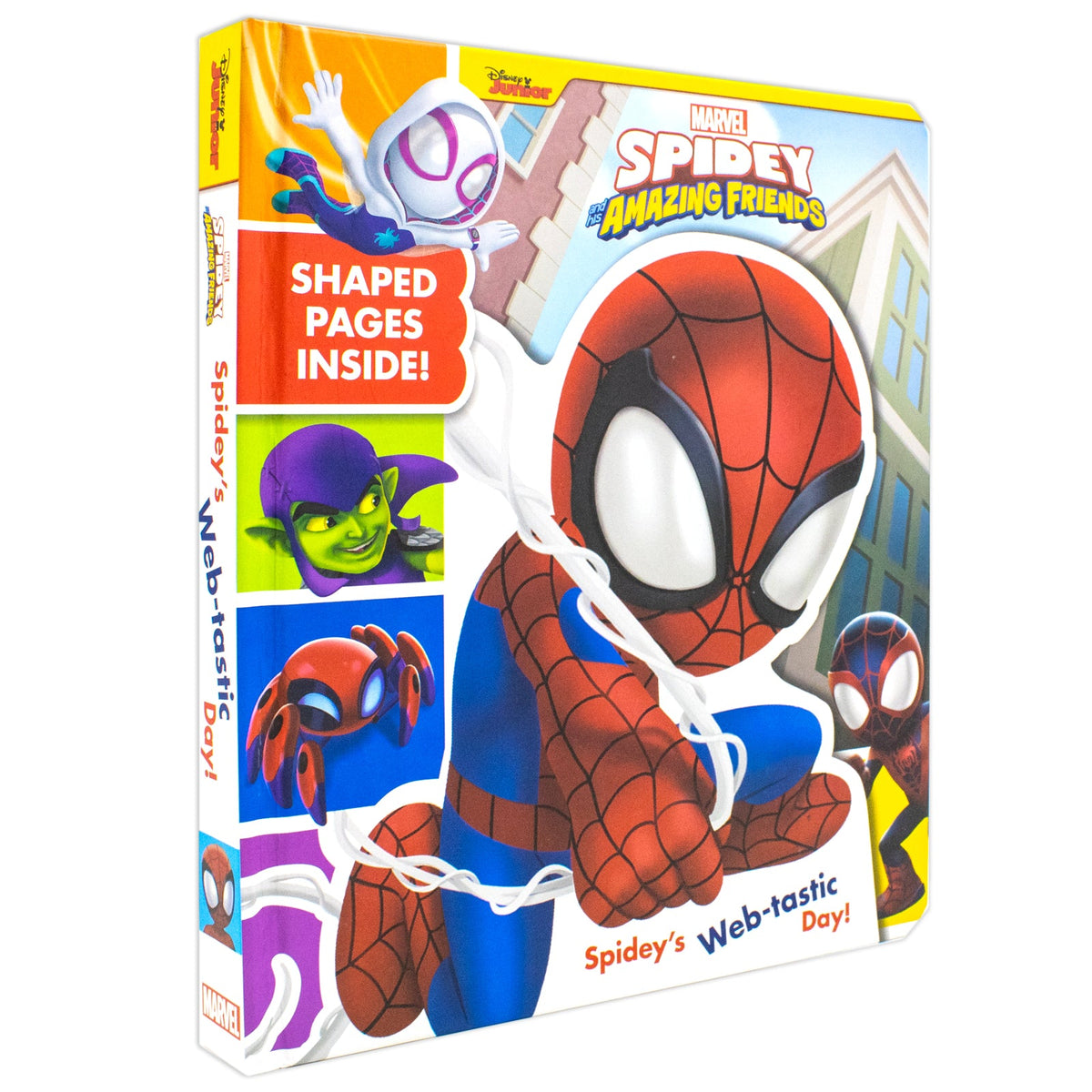 Spidey and his Amazing Friends: Spidey's Web-Tastic Day | Spider-Man Superhero Story Book for Kids | Children’s Picture Book