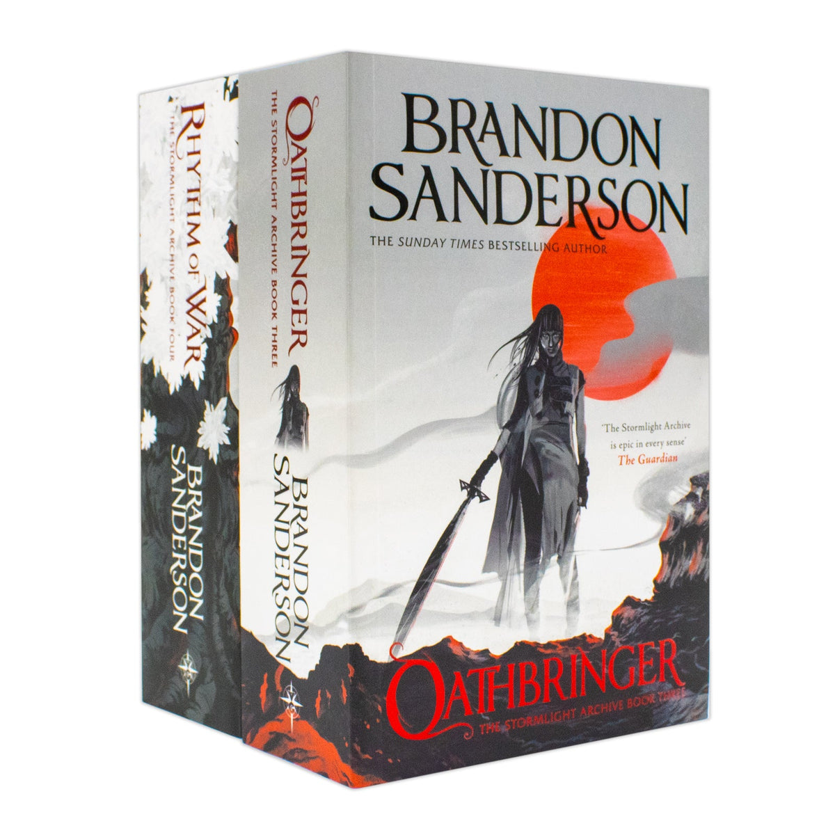 The Stormlight Archive Boxed Set Books Part Two by Brandon Sanderson (Oathbringer and Rhythm of War)