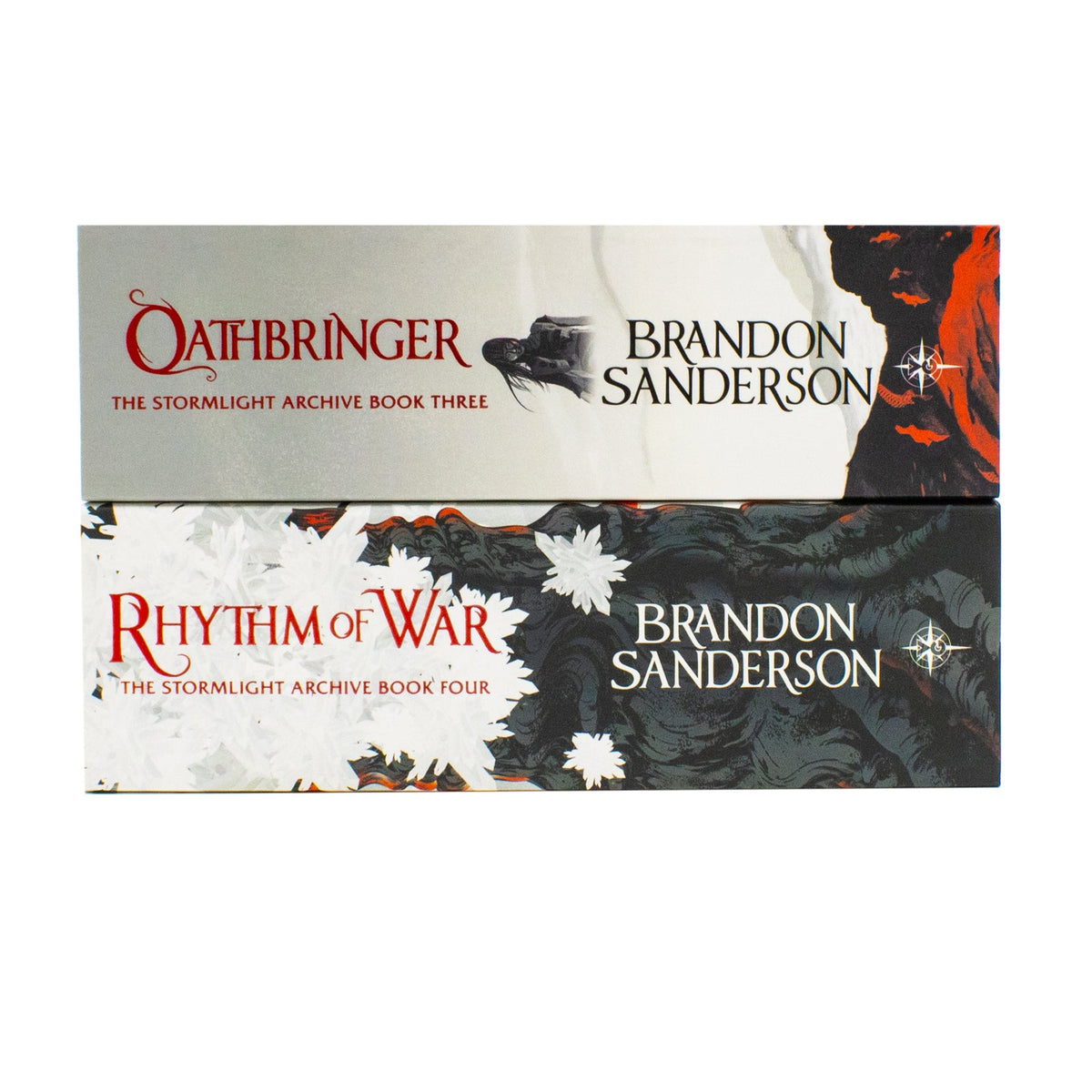The Stormlight Archive Boxed Set Books Part Two by Brandon Sanderson (Oathbringer and Rhythm of War)