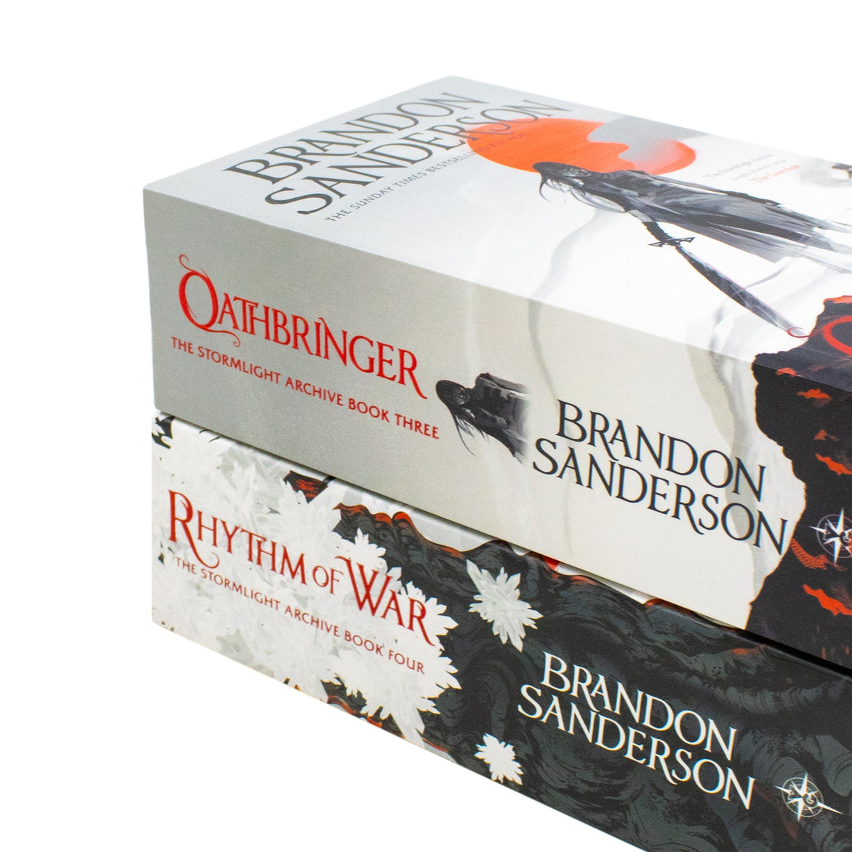 The Stormlight Archive Boxed Set Books Part Two by Brandon Sanderson (Oathbringer and Rhythm of War)