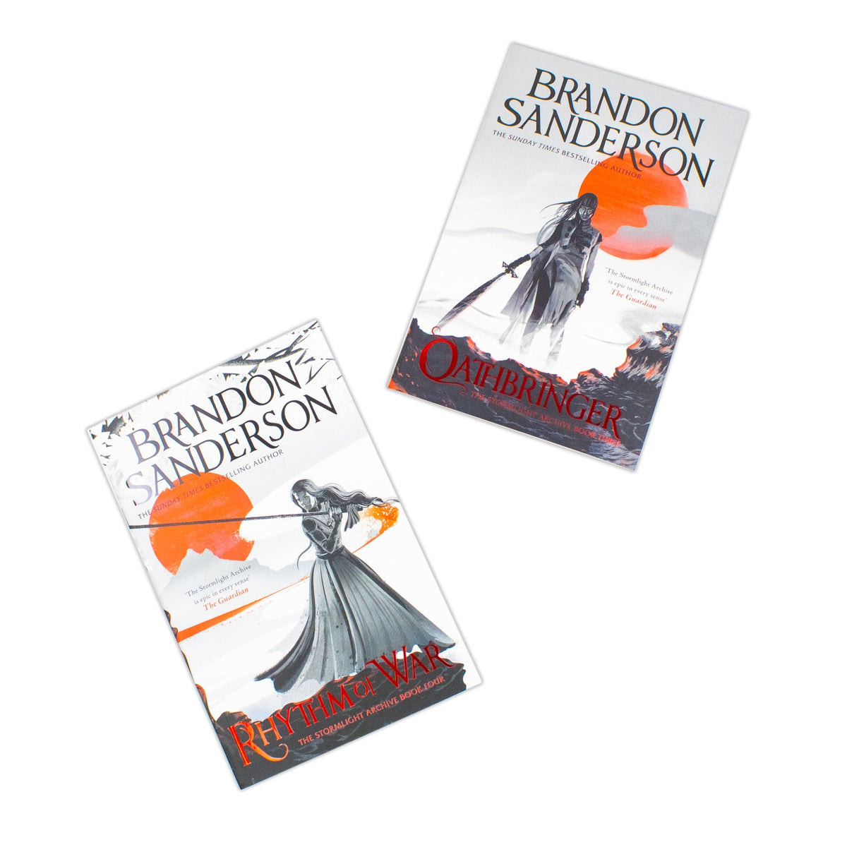 The Stormlight Archive Boxed Set Books Part Two by Brandon Sanderson (Oathbringer and Rhythm of War)